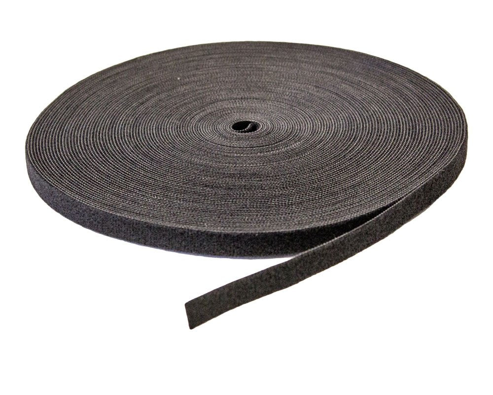 Navepoint 1/2 Inch Roll Hook And Loop Reusable Cable Ties Wraps Straps   25M 82Ft 3 Pack