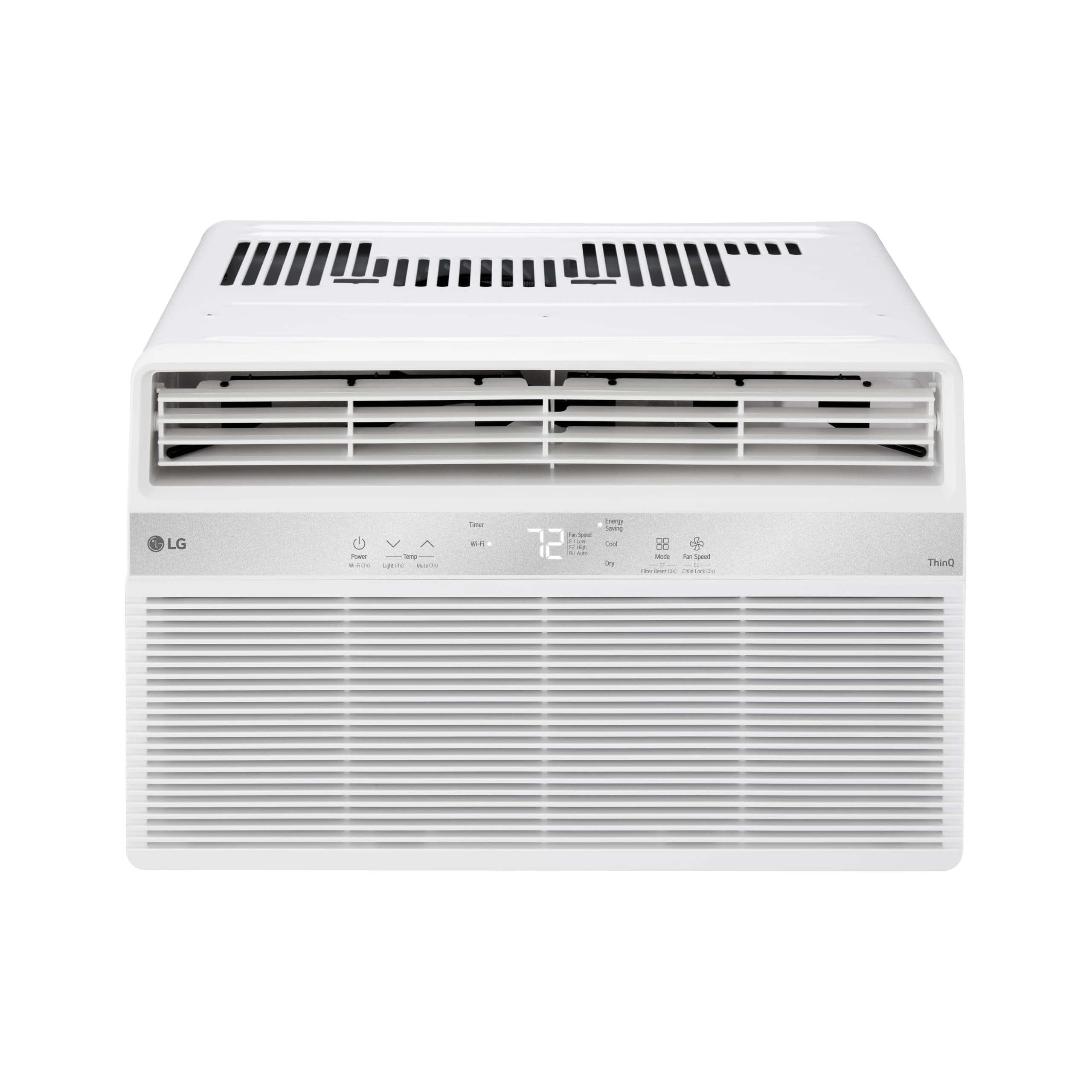 Lg Lw8024Rsmx Window Conditioner, Wi Fi Enabled W/Remote, 350 Sq.Ft, 4 Way Air Deflection, 3 Cooling And Fan Speeds, 115V, 8,000