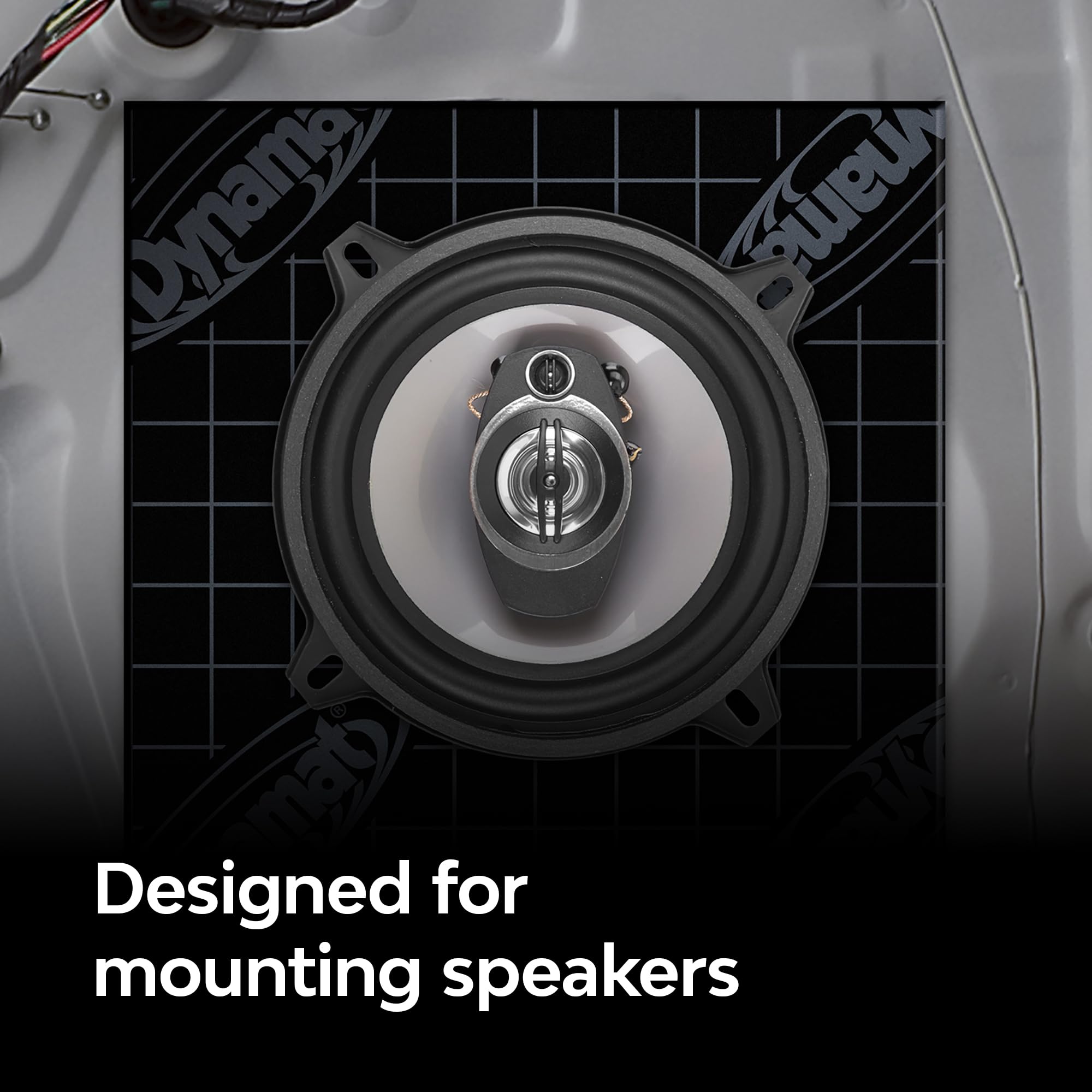 Dynamat Xtreme Sound Deadening Car Insulation Speaker Pack - Pre Cut Noise Dampening Kit For Audio Speakers - Easy Self Adhesive