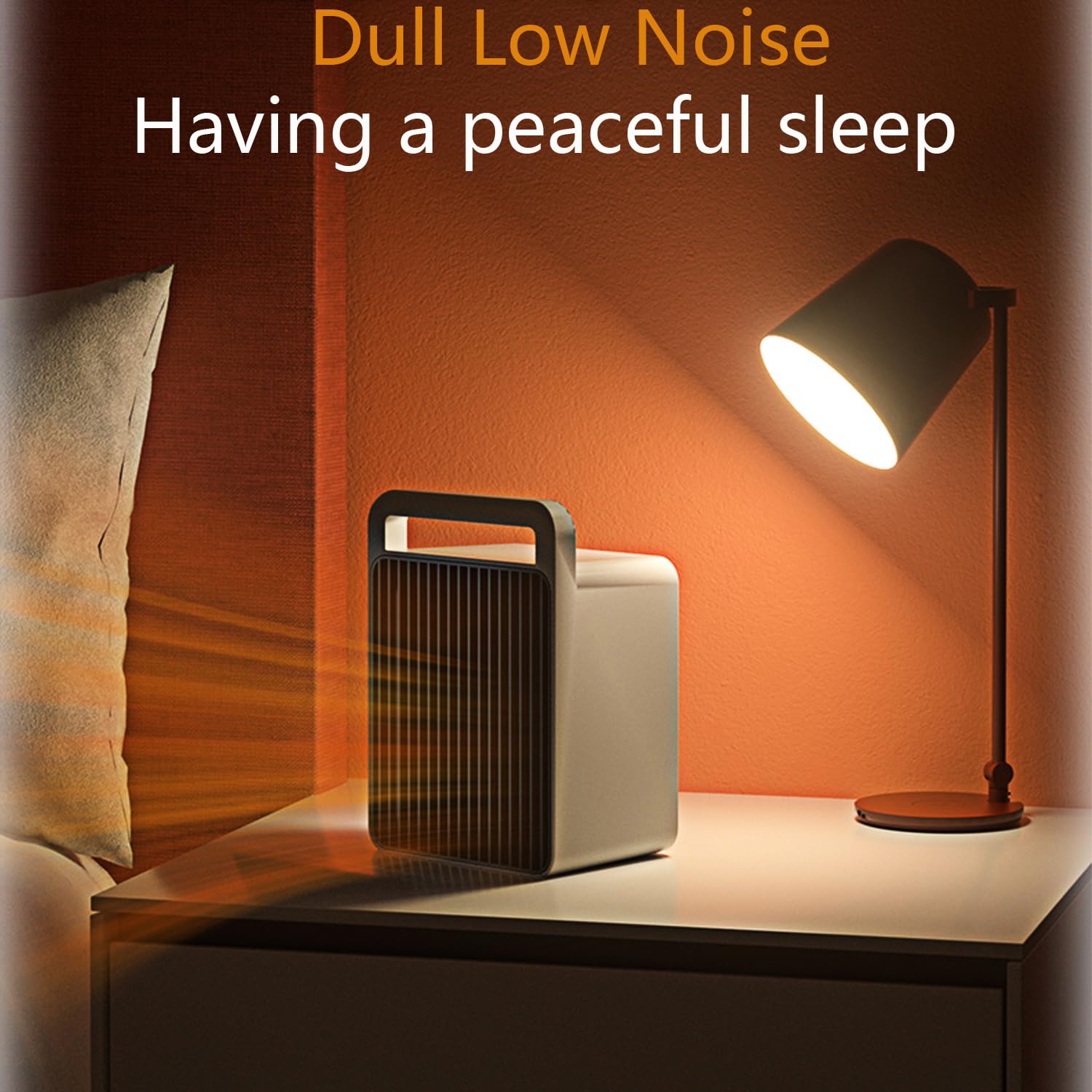 Portable Space Heater Small Space Heaters For Indoor Use,Mini Heater For Office Desk 900W Safe And Quiet Ceramic,Small Heater Fa