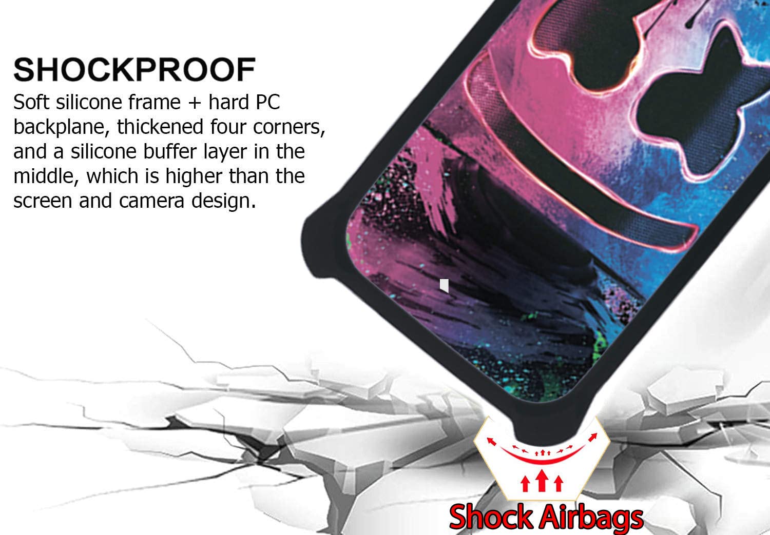 Aroepurt Vortex V22S Case Compatible With Vortex V22 Phone Case Cover [Hard Pc + Soft Silicone][Luminous Effect] Ygh Bq
