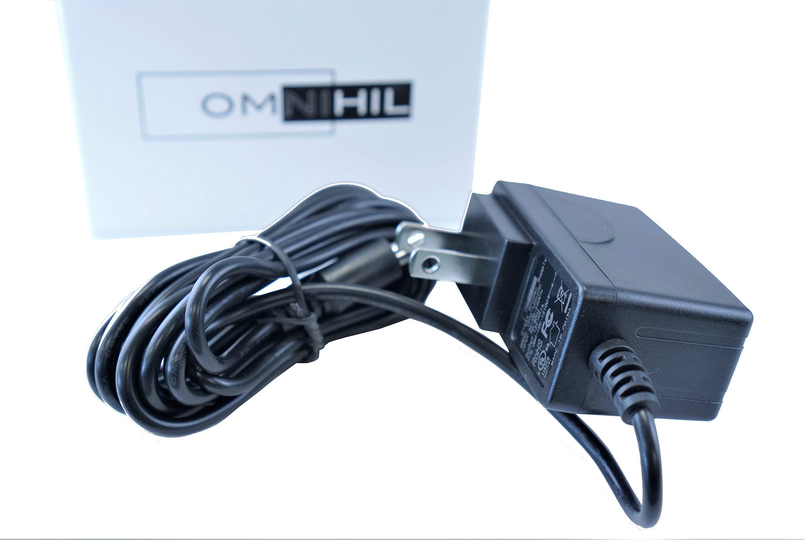 [UL Listed] OMNIHIL Sony Digital E Book Reader OMNIHIL 8 Feet Long AC/DC Adapter Wall Charger Compatible with PRS-300 PRS-500 PR