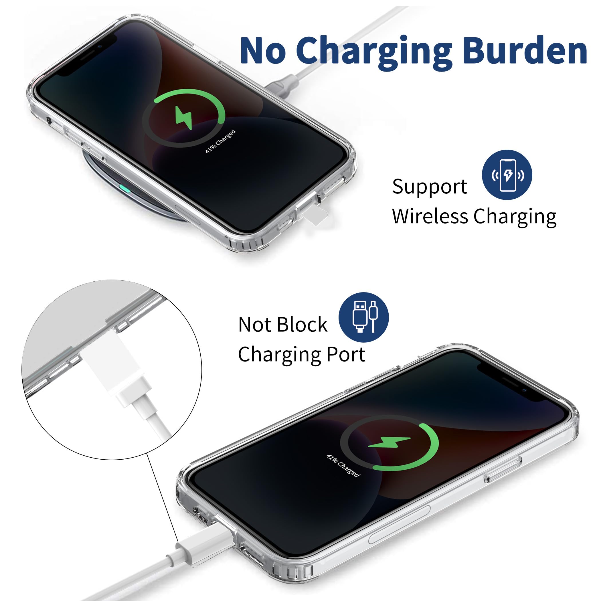 Cacoe Phone Lanyard 2 Pack 1   Adjustable Neck Strap,1   Wrist Strap,4   Pads,Universal Crossbody Cell Phone Lanyards,Multifucti