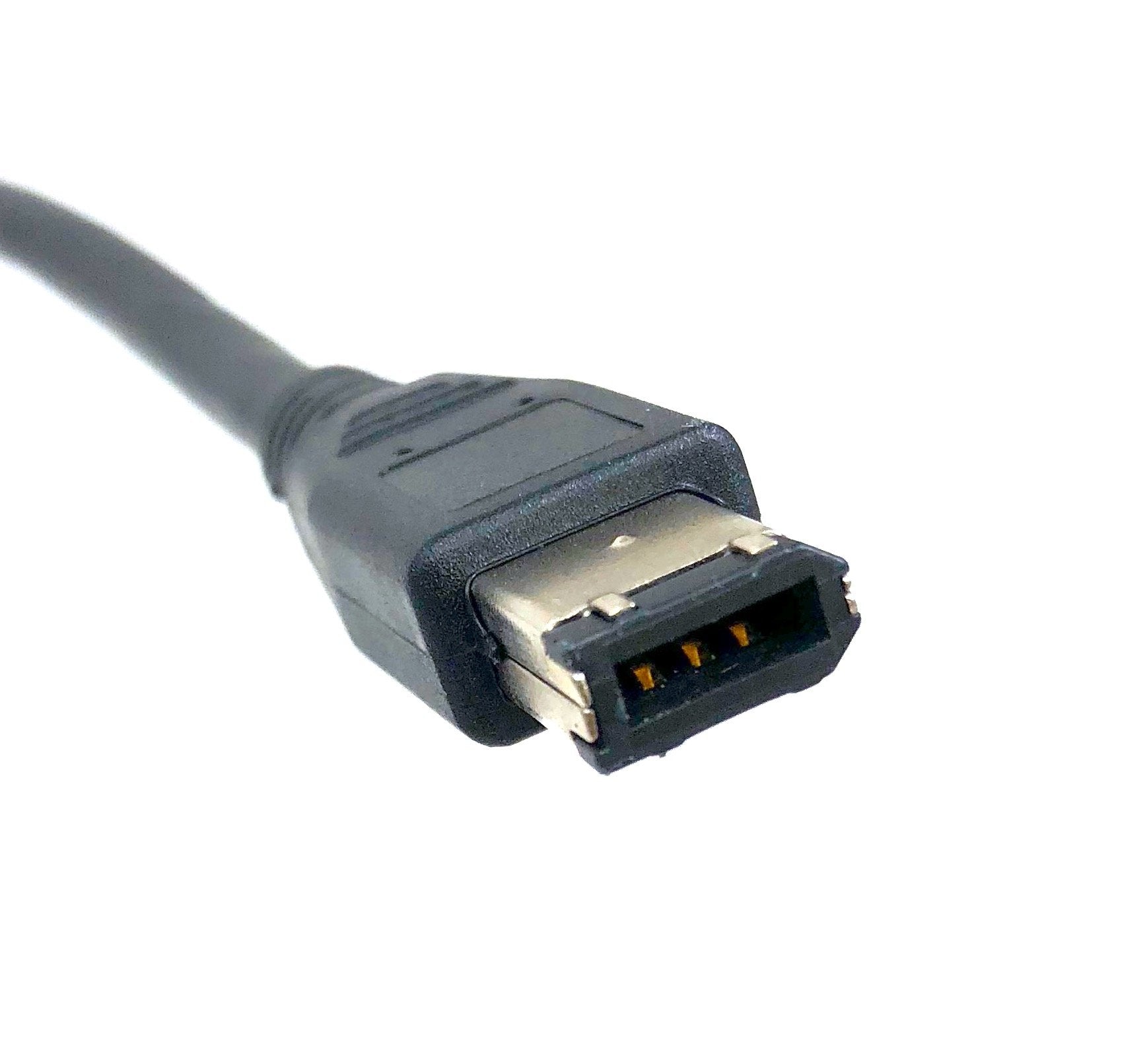 Micro Connectors, Inc. 10 Feet Firewire Ieee 1394 6 Pin To 4 Pin Cable (E07 217)