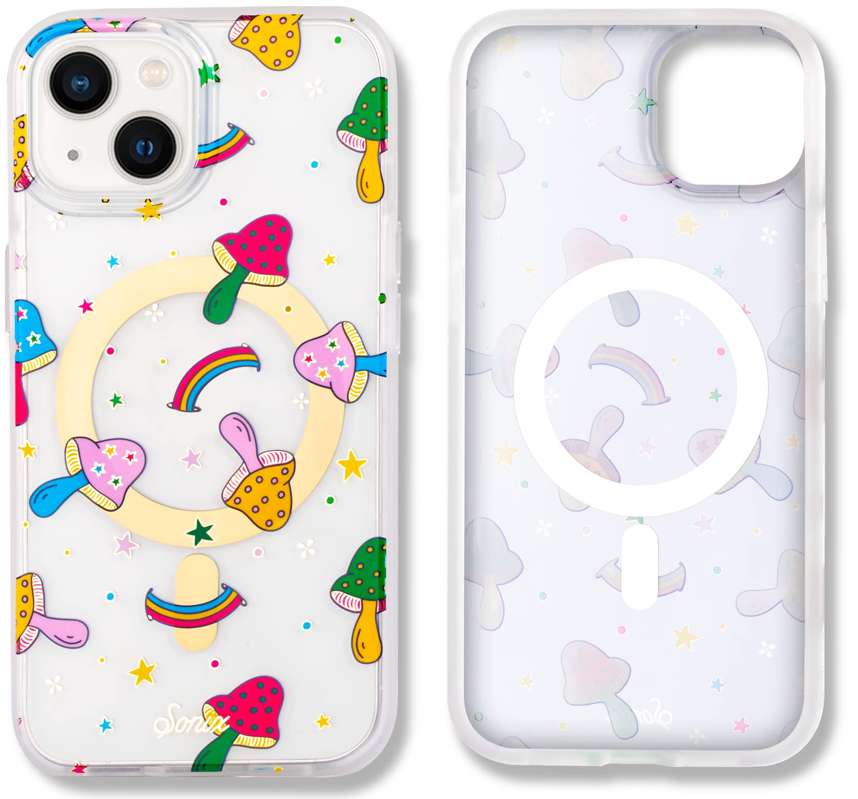 Sonix Case For Iphone 14 Plus | Compatible With Magsafe | 10Ft Drop Tested | Mushrooms