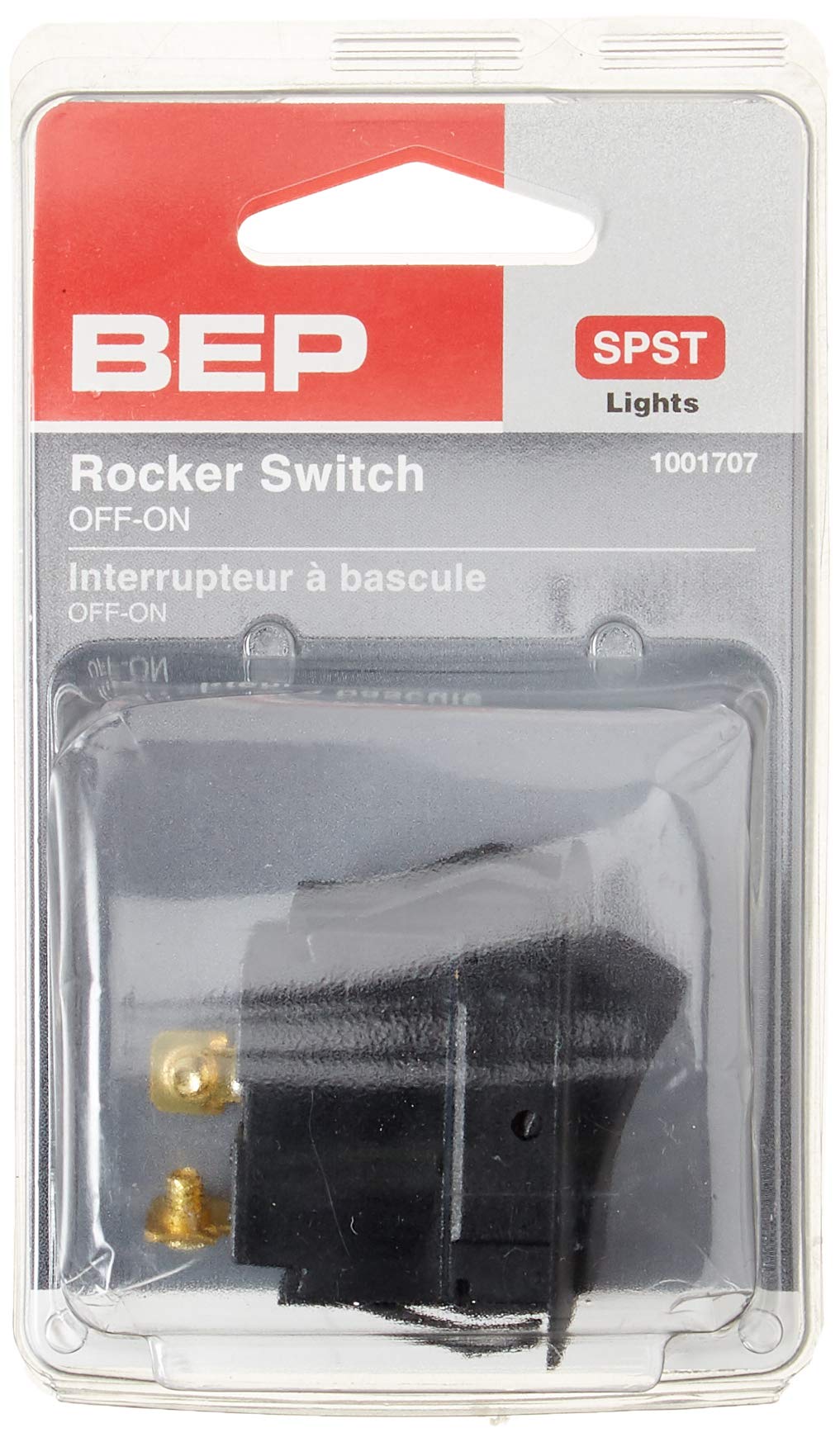Bep 1001707 Spst Rocker Switch   Off/On