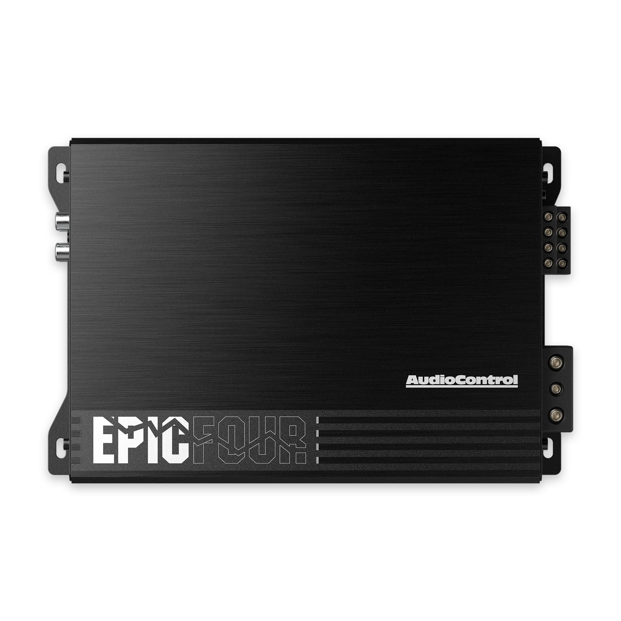 Audiocontrol Epicfour Epic Series 800 Watt Rms Compact 4 Channel Car Audio Amplifier 200X4 @ 2 Ohms, Class D, High Pass Filter,
