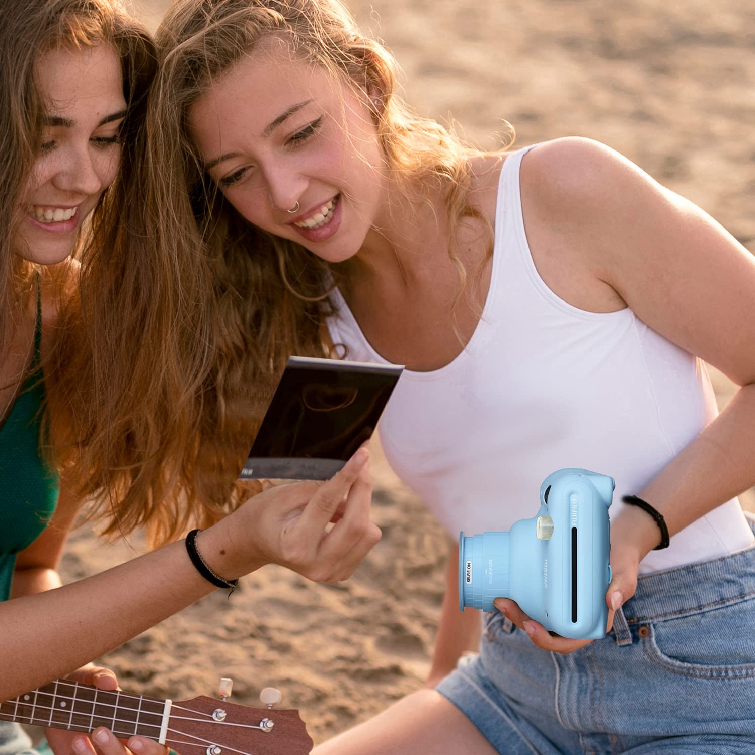 Fujifilm Instax Mini 11 Camera With Fujifilm Instant Mini Film (60 Sheets) Bundle With Deals Number One Accessories Including Ca