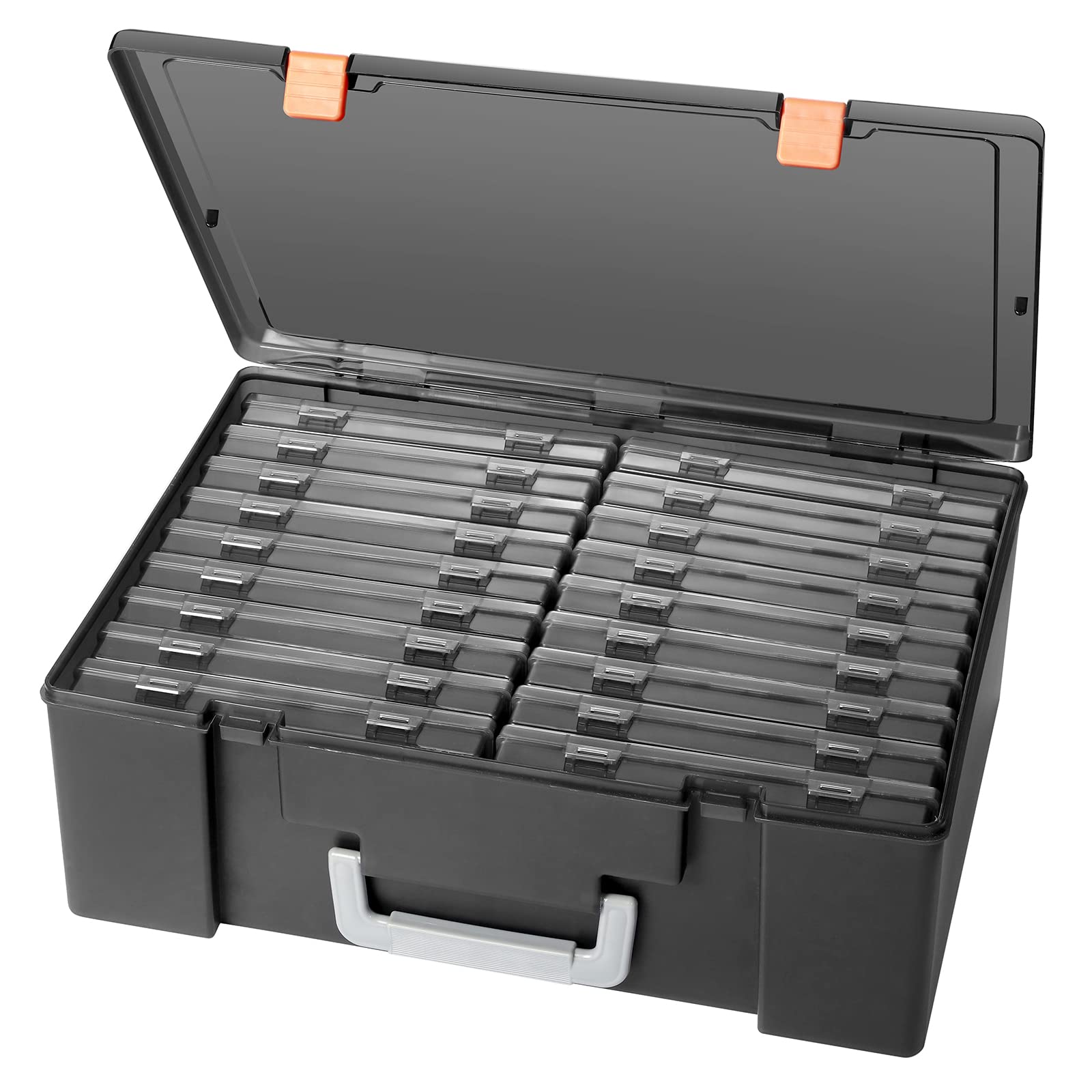 Photo Storage Box 4'' X 6'', 18 Inner Extra Large Photo Case Large Photo Organizer Acid Free Photo Box Storage Photo Keeper Phot