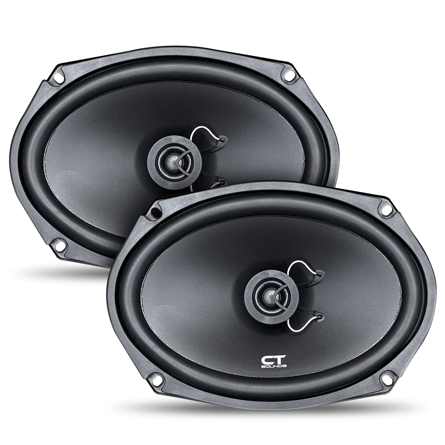Ct Sounds Bio 6X9 Cox 6X9 Inch Coaxial Car Speakers, 200 Watts Max, Pair