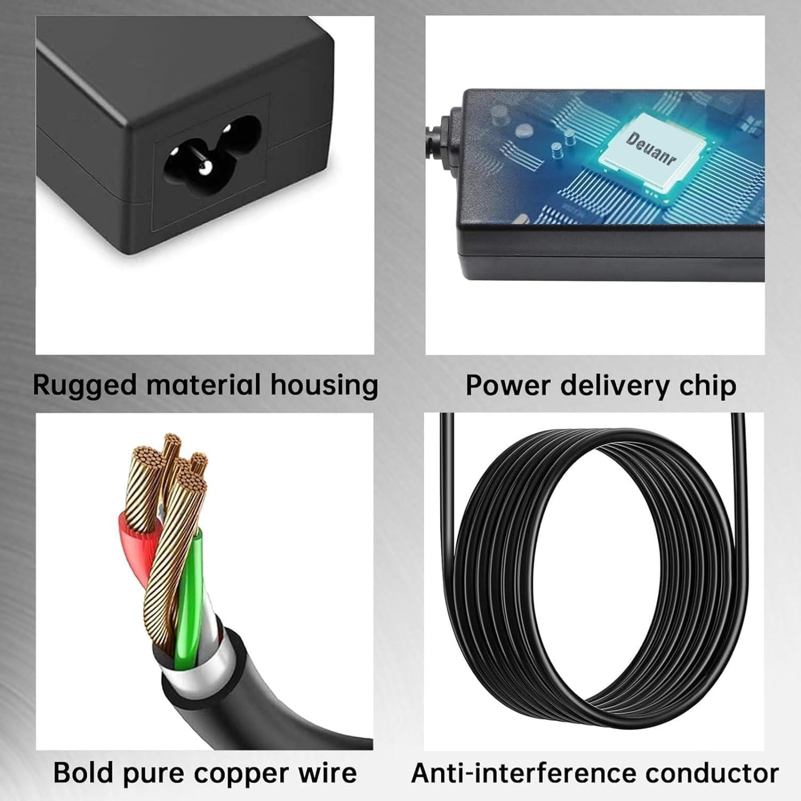 Original 45W Laptop Charger For Dell Inspiron 13 14 15 3000 5000 7000 Series 15 3552 3555 3558 3565 3567 5551 5552 5555 5558 555