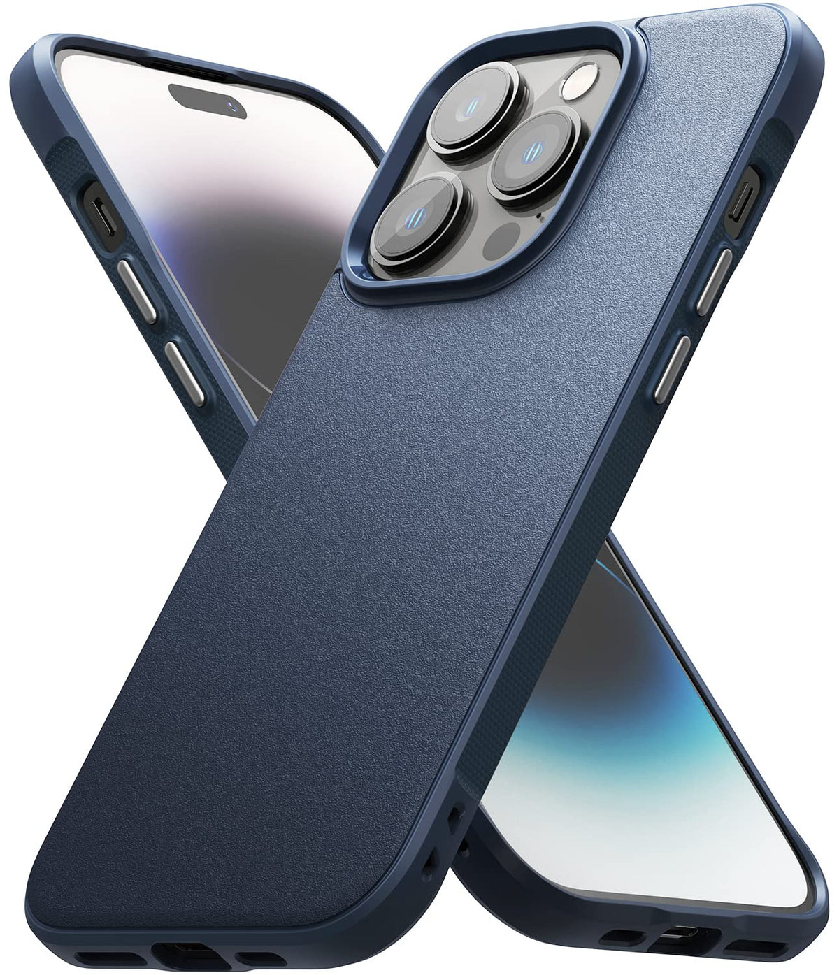 Ringke Onyx [Anti Fingerprint Technology] Compatible With Iphone 14 Pro Case 6.1 Inches, Shockproof Rugged Heavy Duty Non Slip F