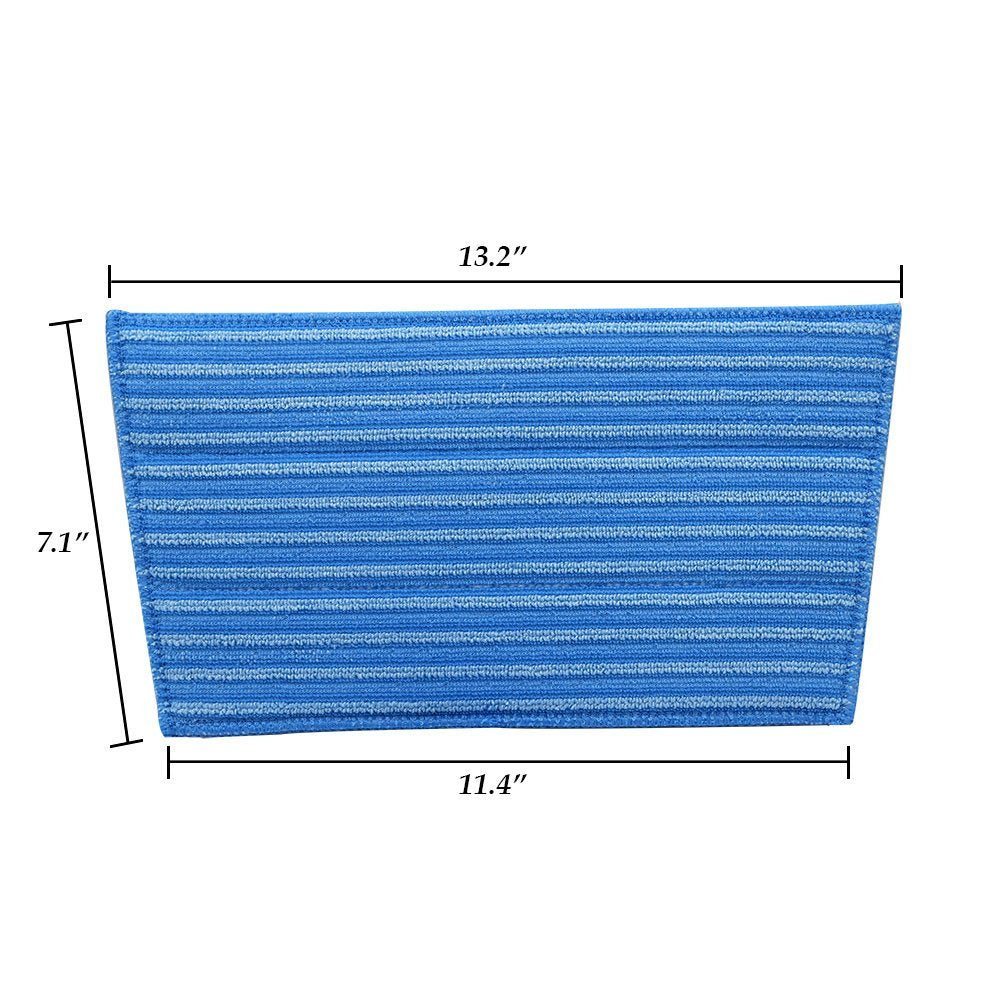 Haan Rmf 4X Ultra Clean Pads, Ultra Microfiber Steam Cleaning Pads For All Fs, Si And Ms Series Steamers; 4 Pack