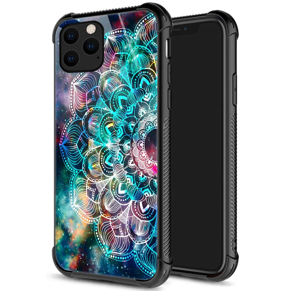 Zhegailian Case Compatible With Iphone 12 Mini,Mandala Case For Iphone 12 Mini For Girls Women,Pattern Design Anti Scratch Organ