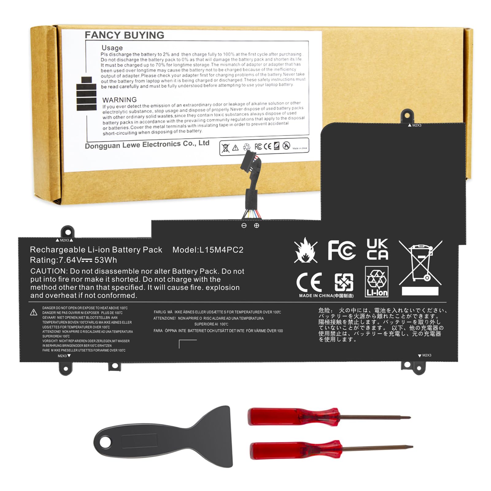 L15L4Pc2 L15M4Pc2 Laptop Battery Compatible With Lenovo Ideapad Yoga 710 11 710 14Ikb 710 14Isk 710 15Ikb 710 15Isk 710 151Kb 71