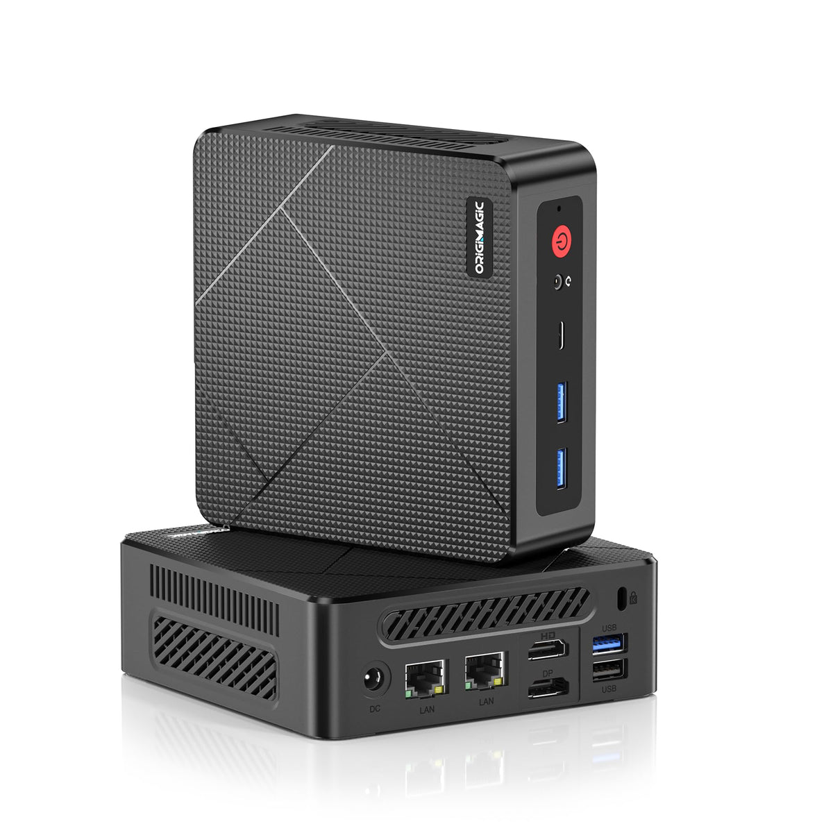 origimagic C4 Dual Nic Mini PC Ryzen 5 3550H(Upgraded N150), 16GB RAM ...