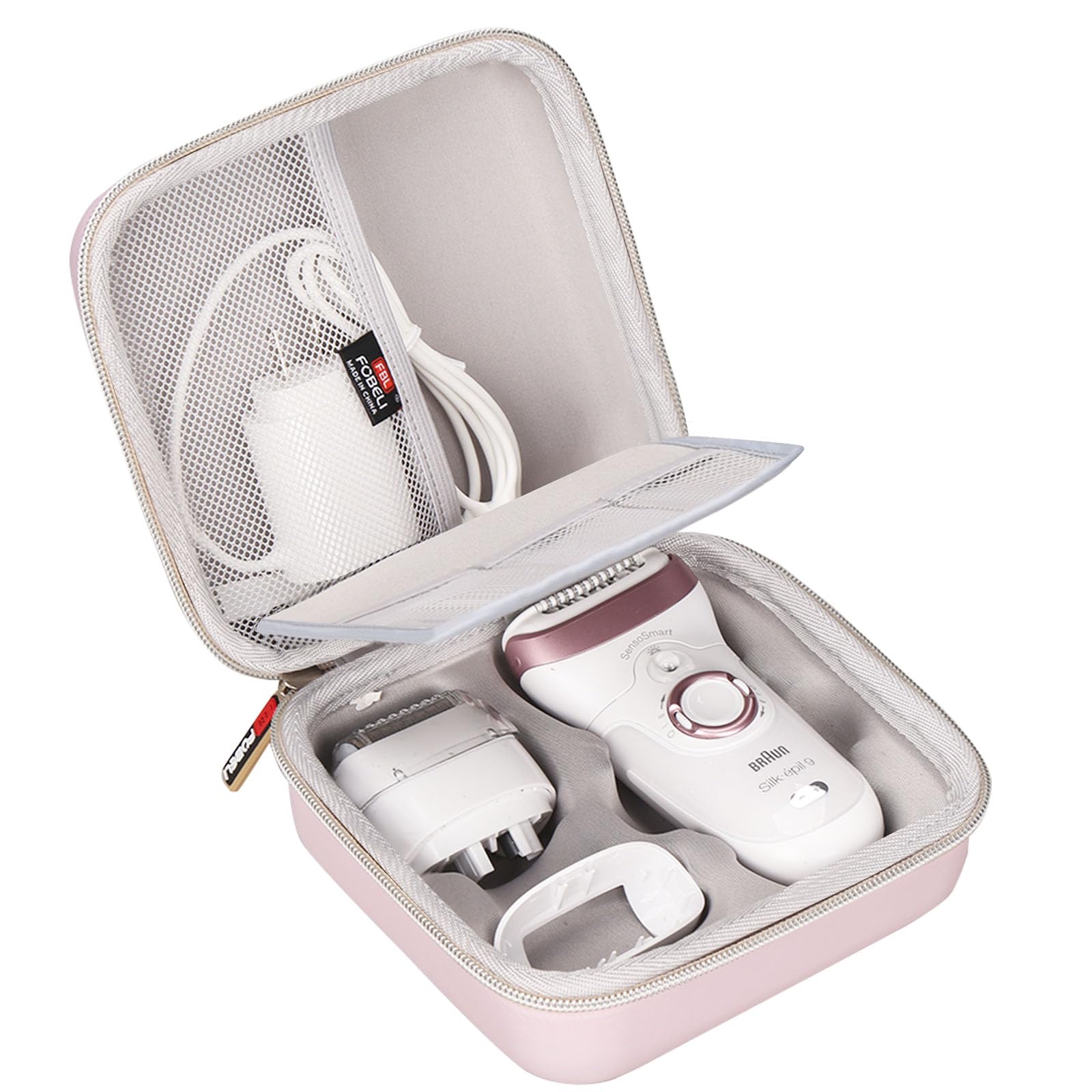 Fblfobeli Eva Hard Storage Carry Case Compatible With Braun Silk   Pil 9 9 890/Silk   Pil 9 9 720/Silk   Pil 9 9 880 Epilator Fa