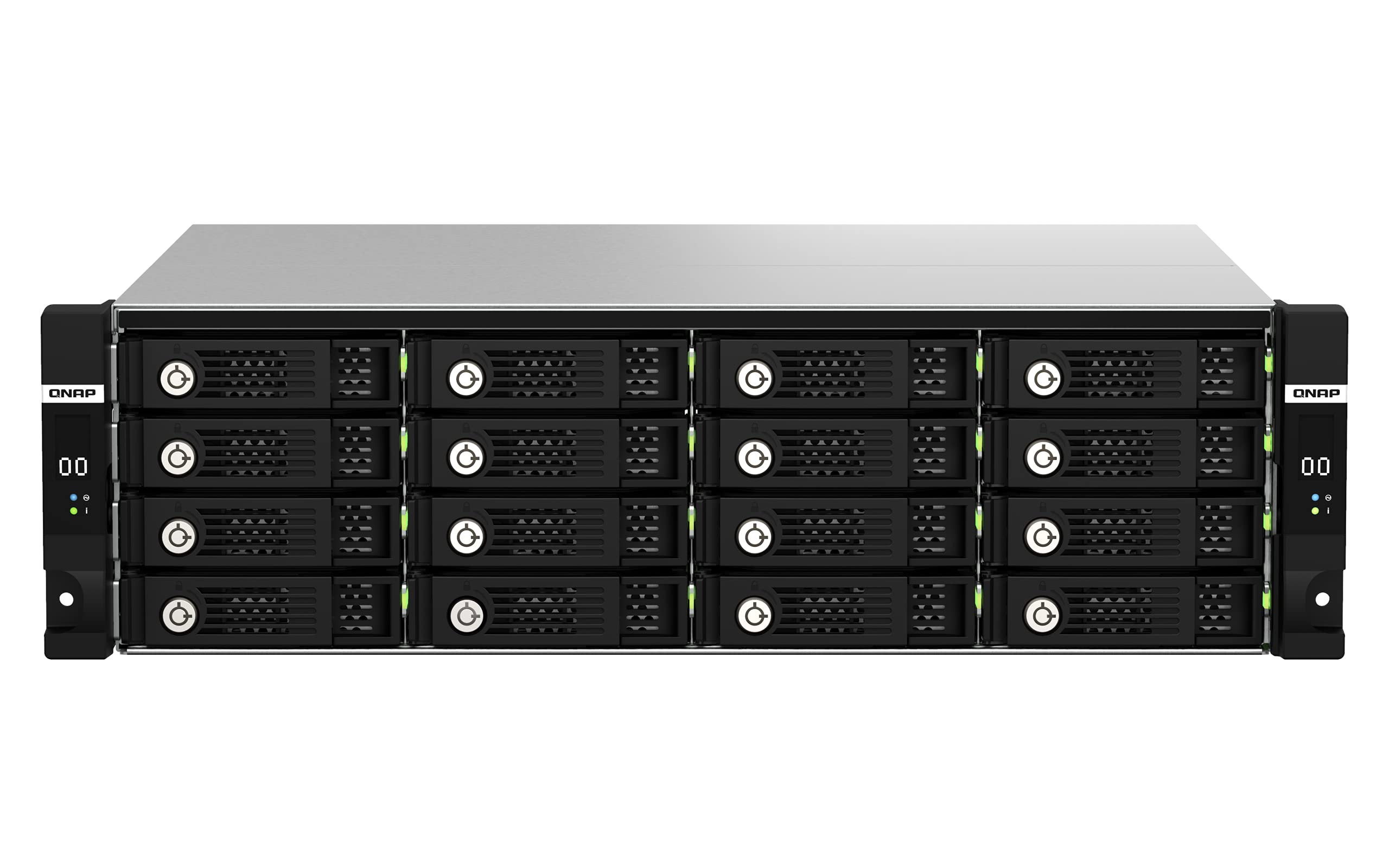 Qnap Tl R1620Sdc Us 16 Bay 3U Rackmount Dual Controller Sas 12Gb/S Jbod Expansion Enclosure (Diskless)