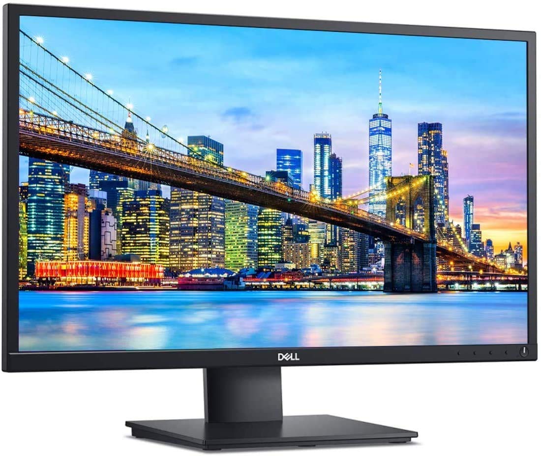 Dell E2420H 24 Inch Fhd (1920 X 1080) Led Backlit Lcd Ips Monitor With Displayport And Vga Ports (25Wfd), Black