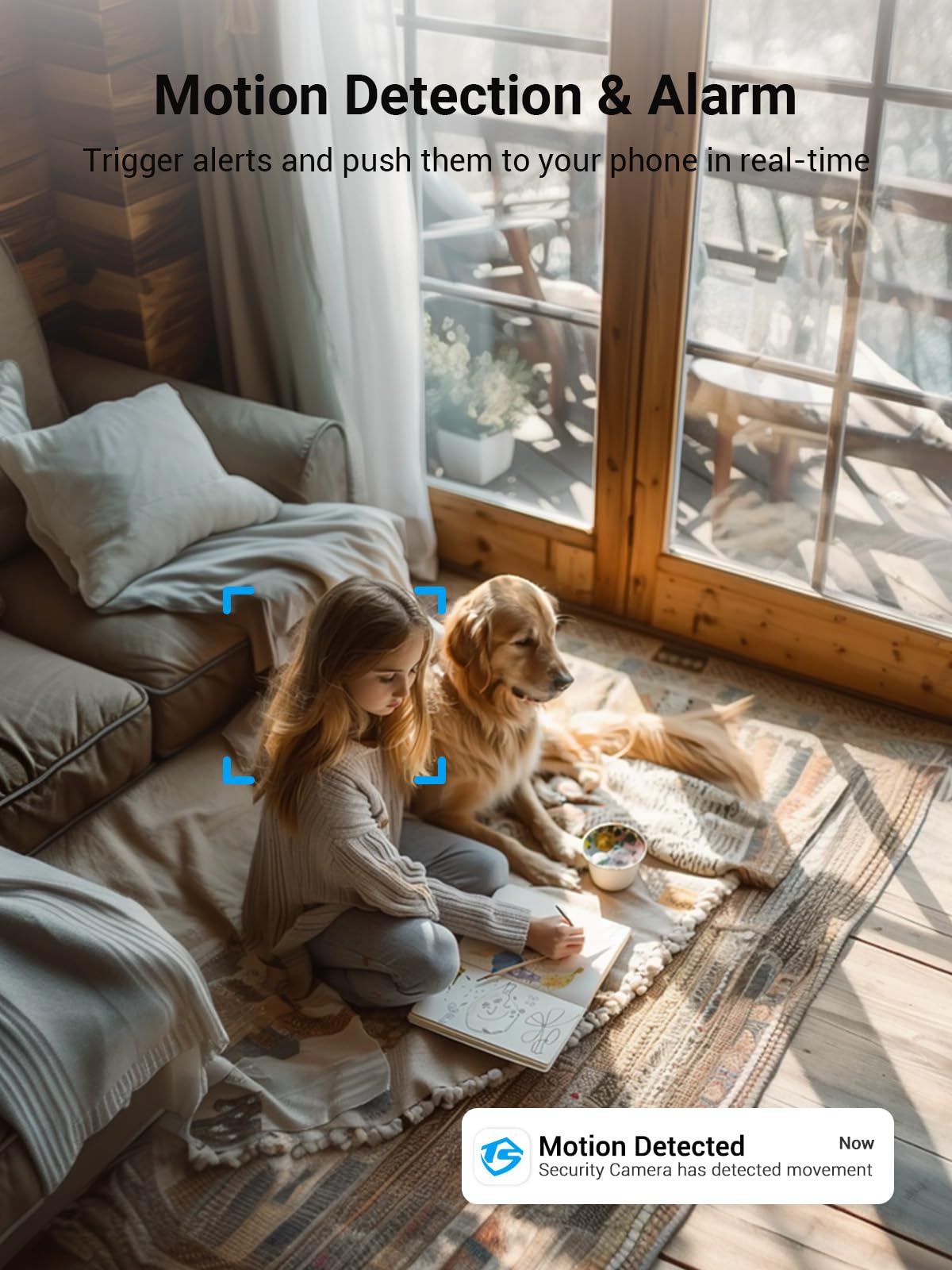 5G & 2.4G Indoor/Outdoor Security Camera For Home, Baby/Elder/Dog/Pet Camera With Phone App, Wifi Camera W/Spotlight Color Night