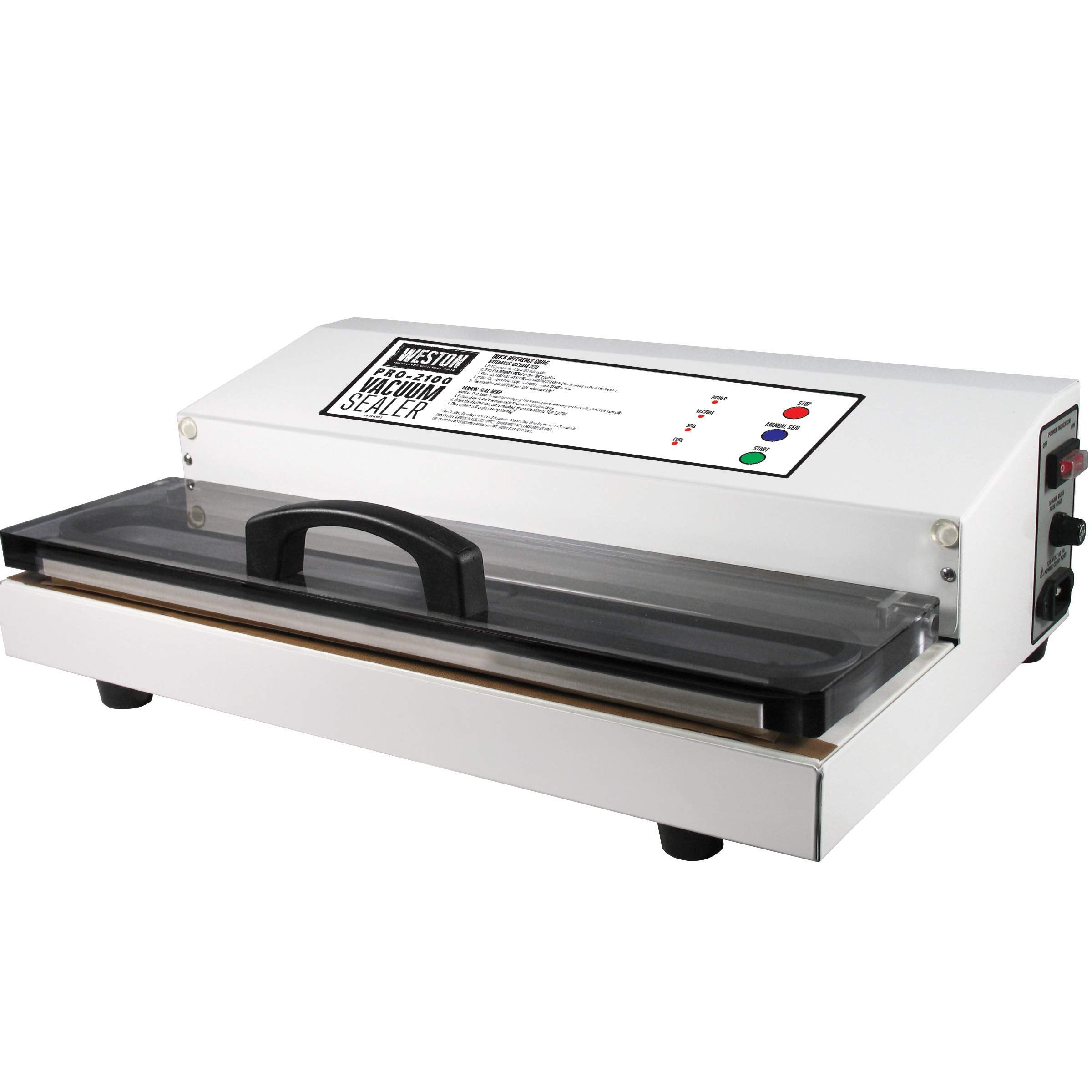 Weston Brands Vacuum Sealer Machine For Food Preservation & Sous Vide, Extra Wide 5Mm Bar For Sealing Bags Up To 15'', 935 Watts