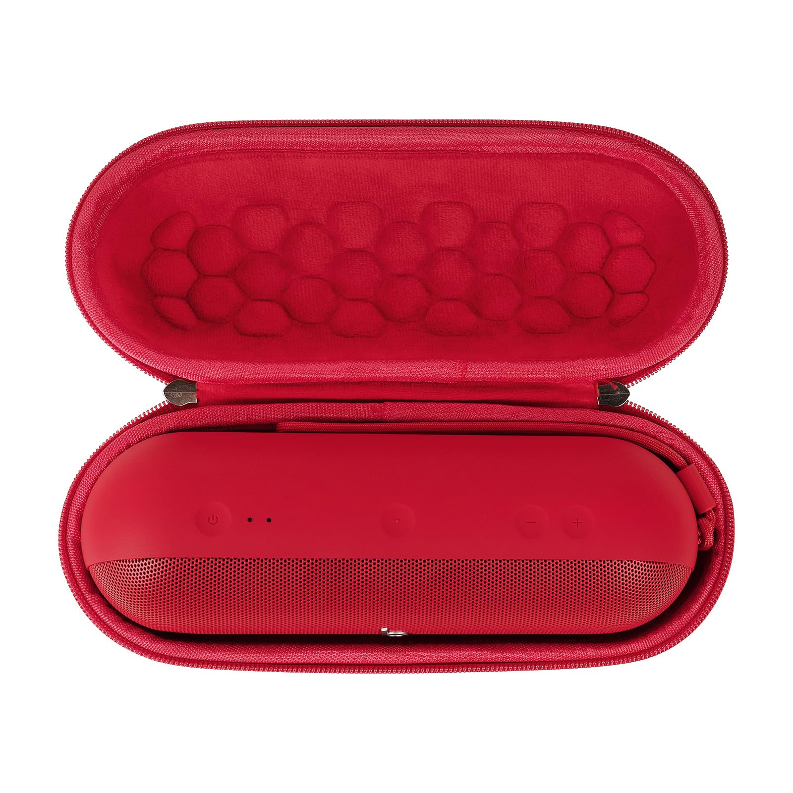 Geekria Shield Speaker Case Compatible With Beats Pill Cover, Replacement Hard Shell Portable Speaker Protective Carrying Bag Wi