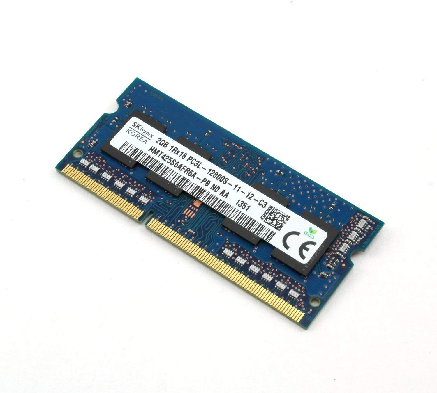 Hynix 2Gb Pc3 12800 Ddr3 1600Mhz Non Ecc 204Pin Memory Module Hmt425S6Afr6A Pb