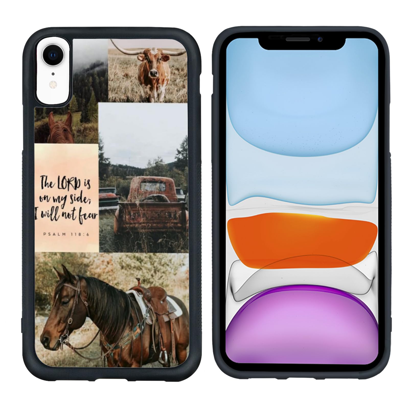 Traday Western Phone Case Compatible With Iphone Xr Horse Phone Case