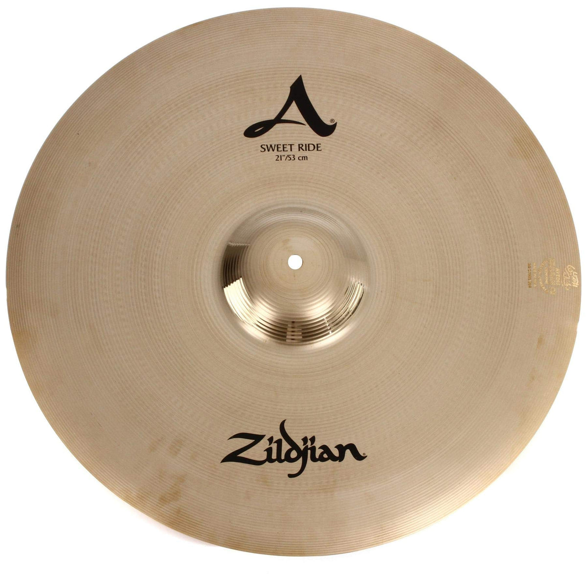 Zildjian A Series Sweet Ride Cymbal   21 Inchbrilliant