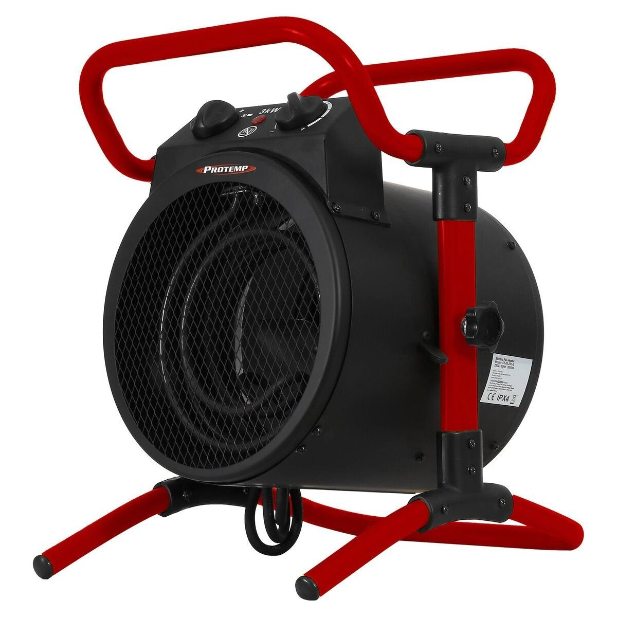 Pro Temp Pt 53 240 Electric Space Heater, 10, Multicolor