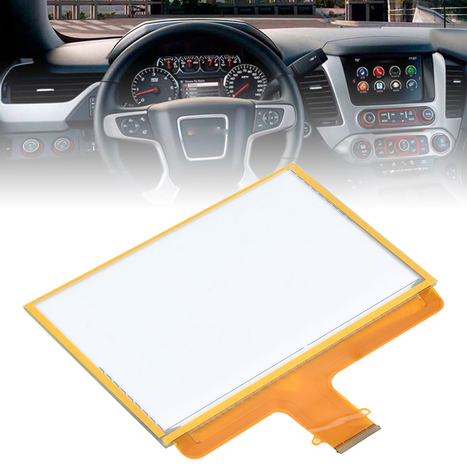 8'' Touch Screen Digitizer Compatible With Chevy Silverado Suburban Tahoe Colorado Gmc Canyon Sierra Yukon 2015 2016 2017 2018 R
