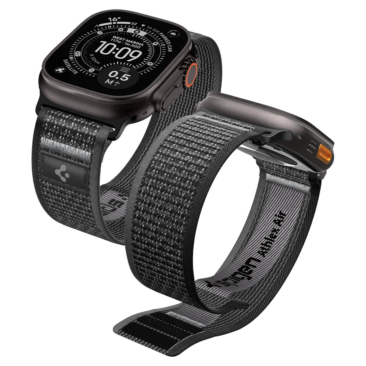 Spigen for Apple Watch Band, Athlex Air 2 Compatible with Ultra 3/2/1 49mm, Series 11/10 46mm, 9/8/7 45mm, SE3/SE2/SE/6/5/4 44mm