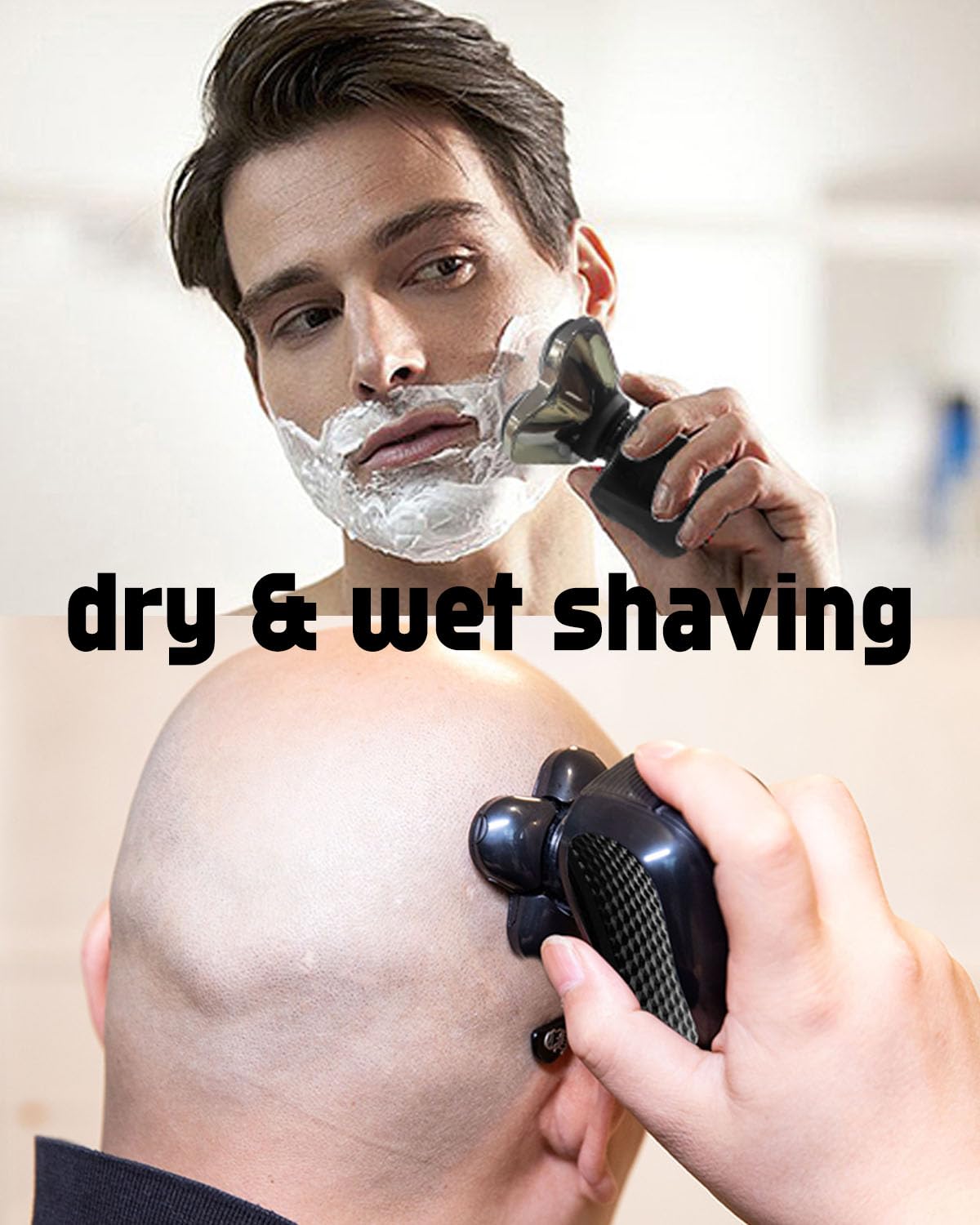 2Pcs Groomi Replacement Blades Compatible With Groomi Baldie Pro Head Shaver, Head Shavers For Bald Men, Freedom Head Shaver Rep