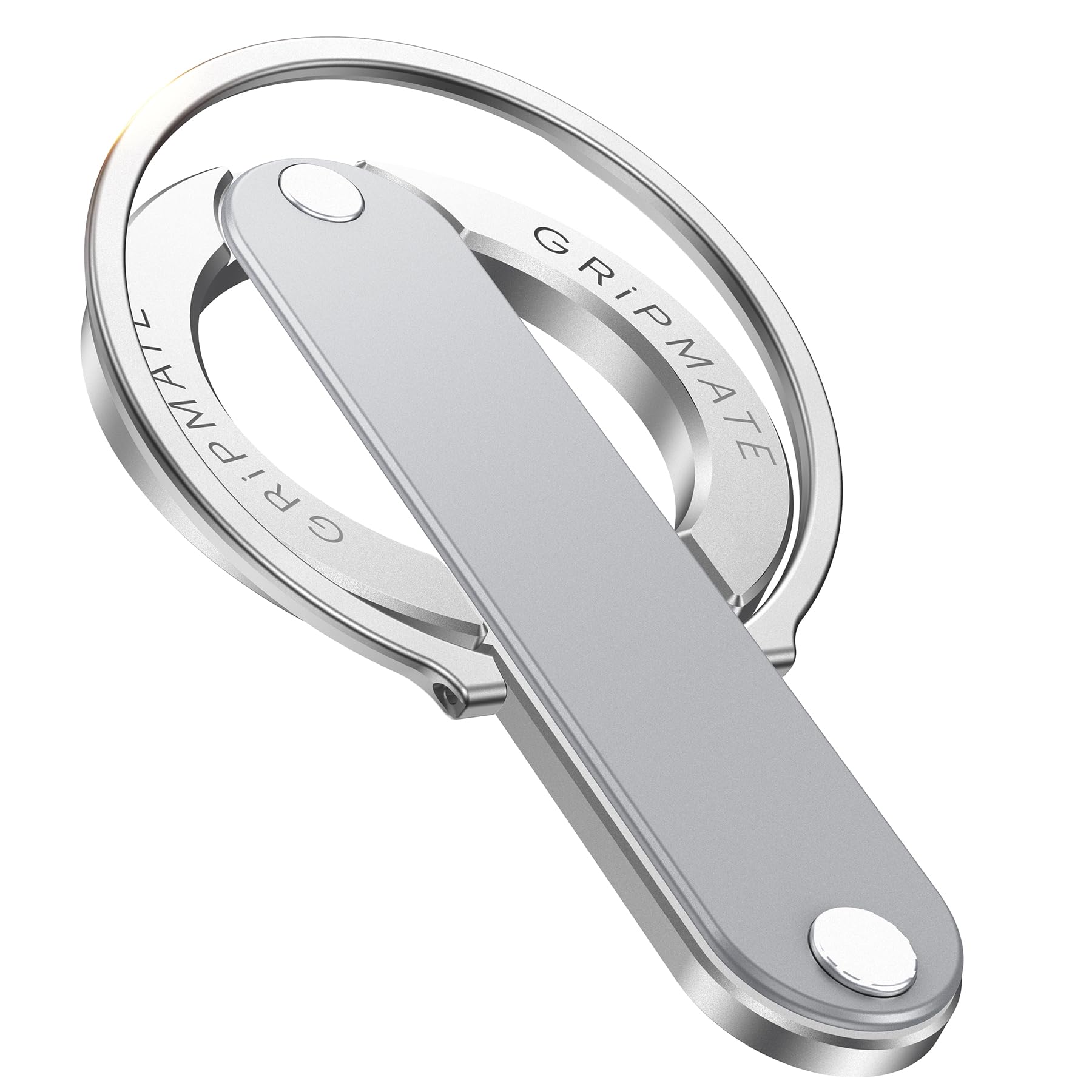 GripMate 2nd Gen for Magsafe Phone Grip for iPhone - Strong Dual-Sided Magnetic Phone Ring Holder - Detachable, Comfortable Fing