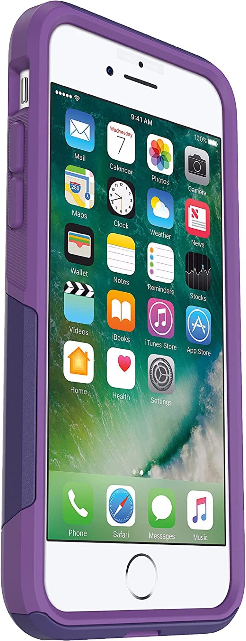 Otterbox Commuter Series Case For Iphone Se (3Rd & 2Nd Gen) & Iphone 8/7 (Only)   Non Retail Packaging   (Hopeline Purple)