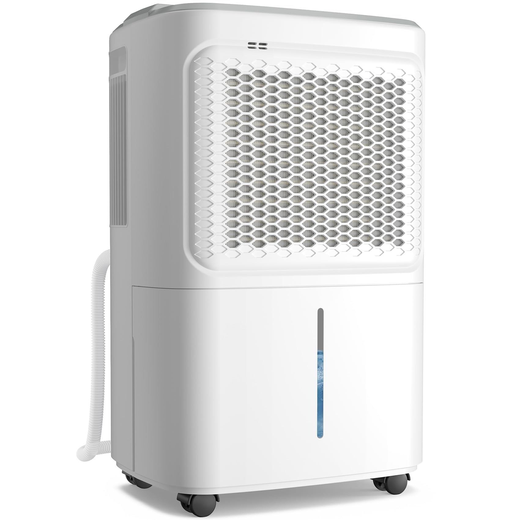 Dehumidifier for Basement, Home Dehumidifiers with Drain Hose for Large Room Bathroom, Auto Drain or Manual Drainage (31 pint)