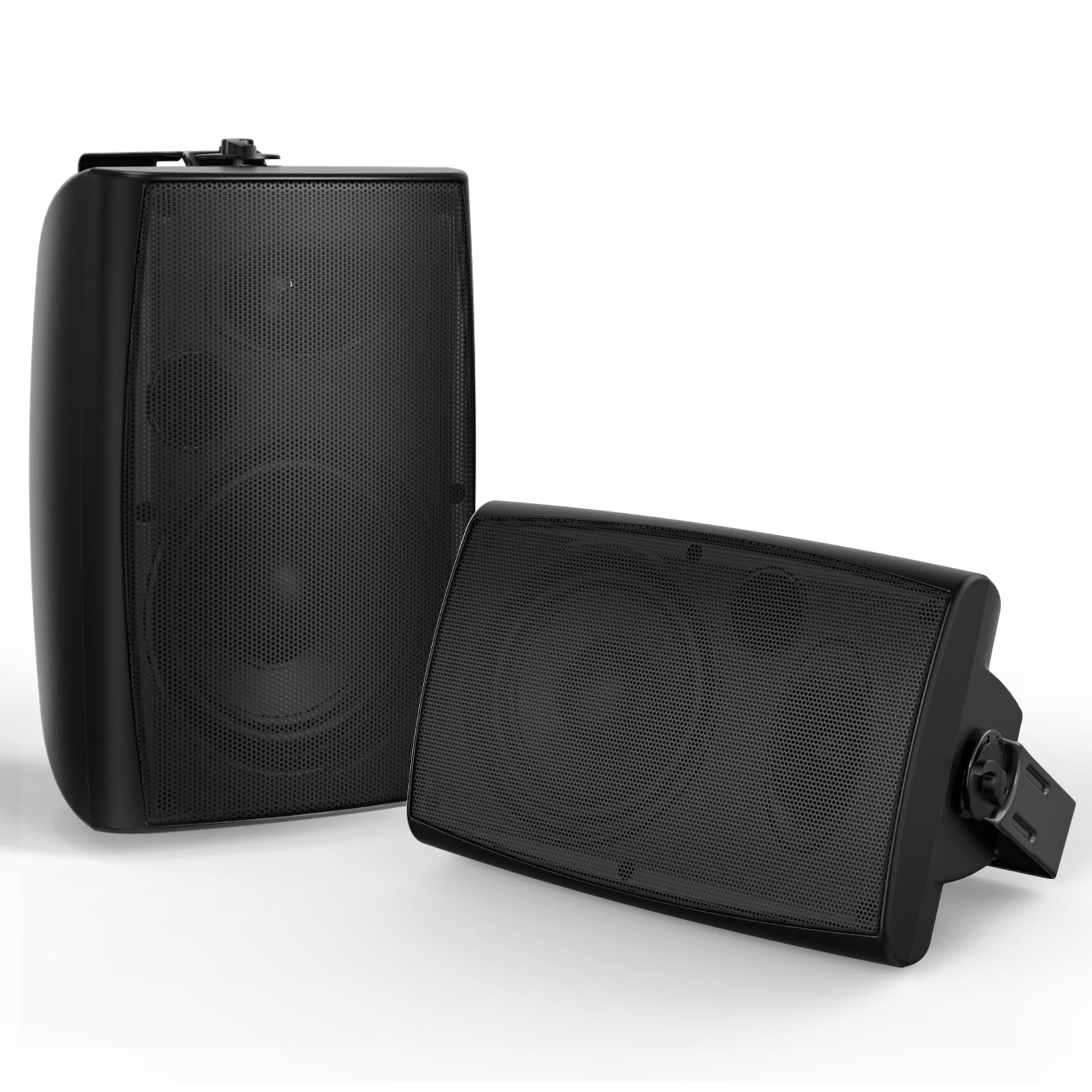 STUDIOFINIX 8-Inch 600W Outdoor Bluetooth Speakers Waterproof Wired, Wall-Mount Waterproof Speaker System Ideal for Large Spaces
