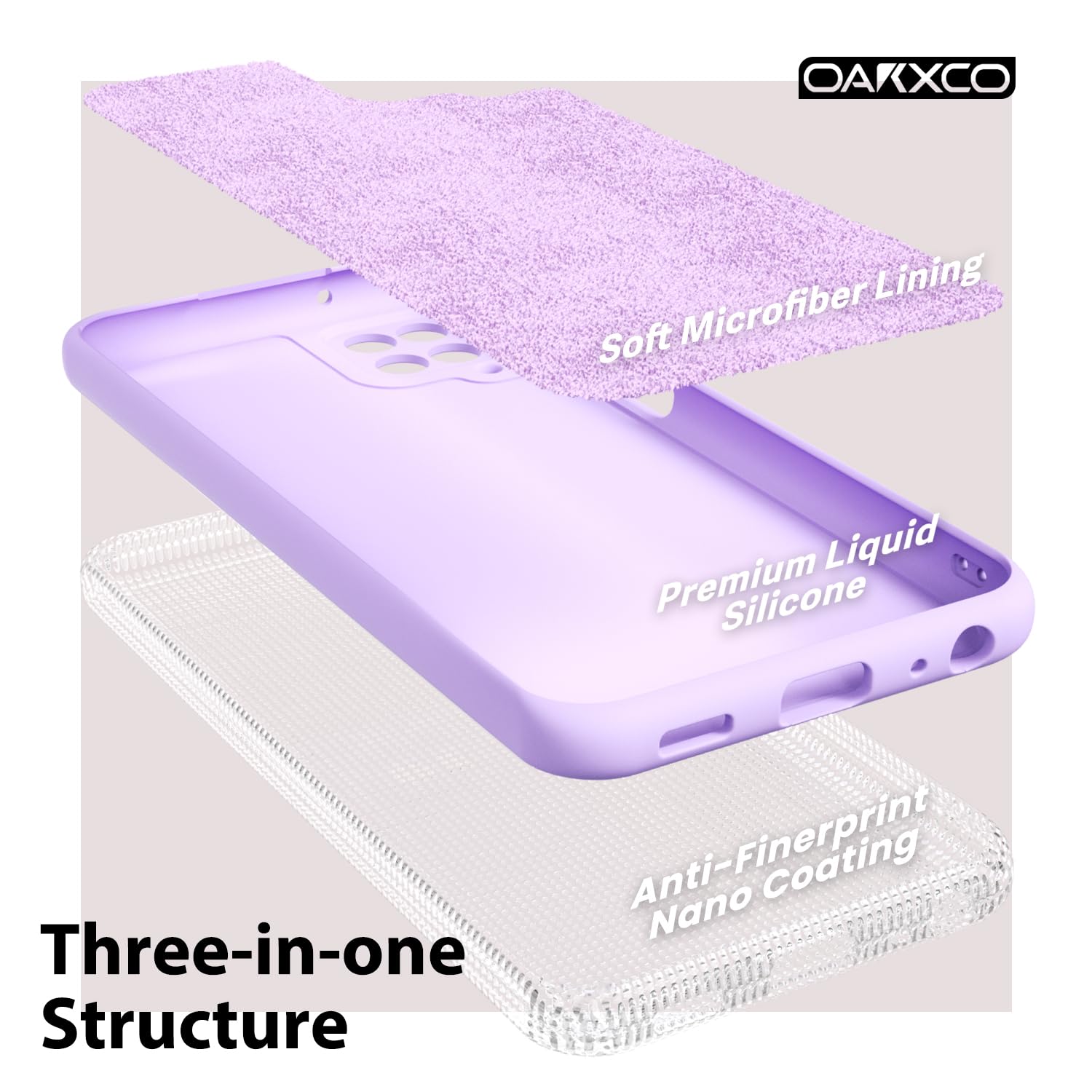 Oakxco For Samsung Galaxy A12 Phone Case Liquid Silicone Grip, Cute Thin Slim Soft Rubber Tpu Plain Smooth Gel Cover For Women G