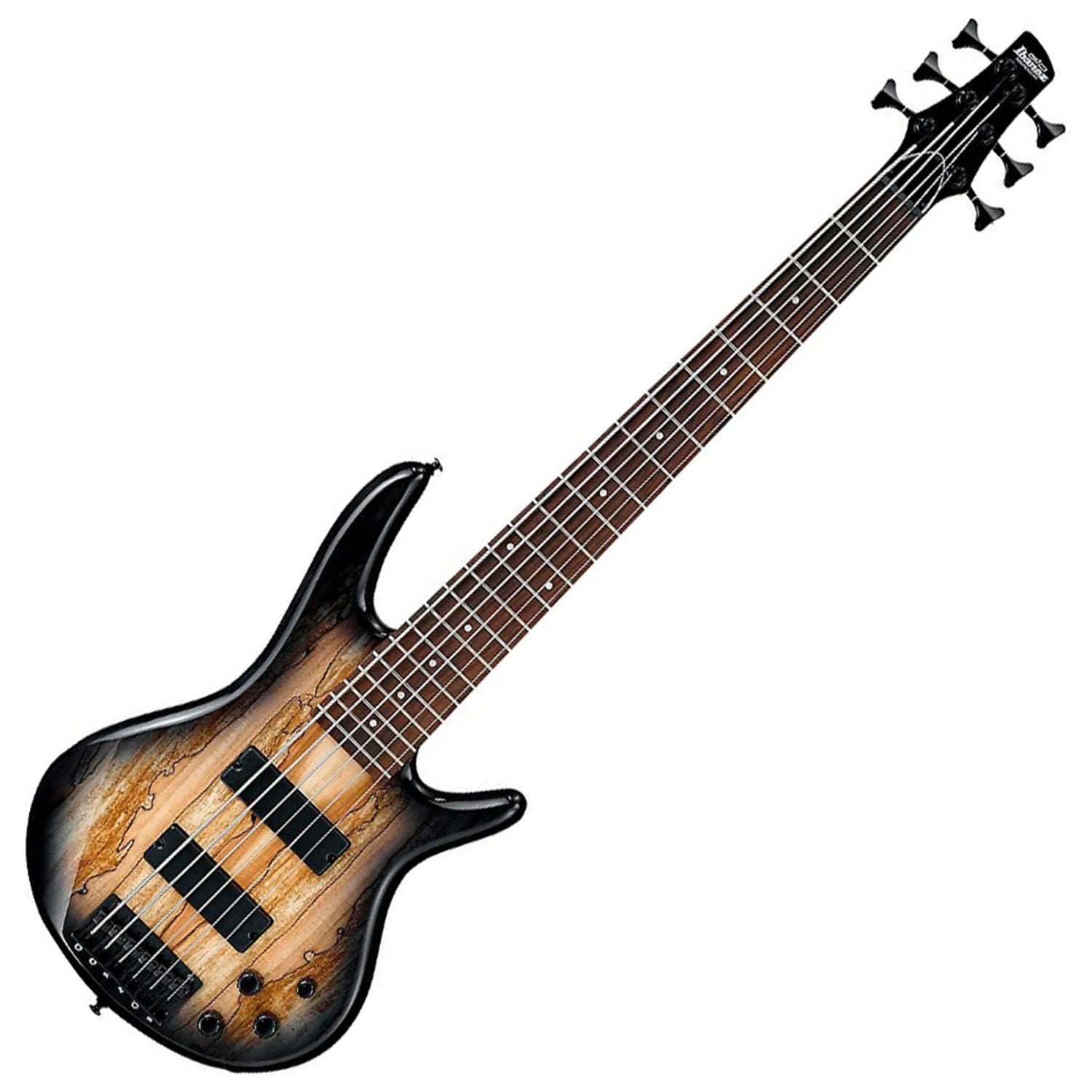 Ibanez Gsr206Sm Ngt Natural Grey Burst Spalt Top 6 String Electric Bass