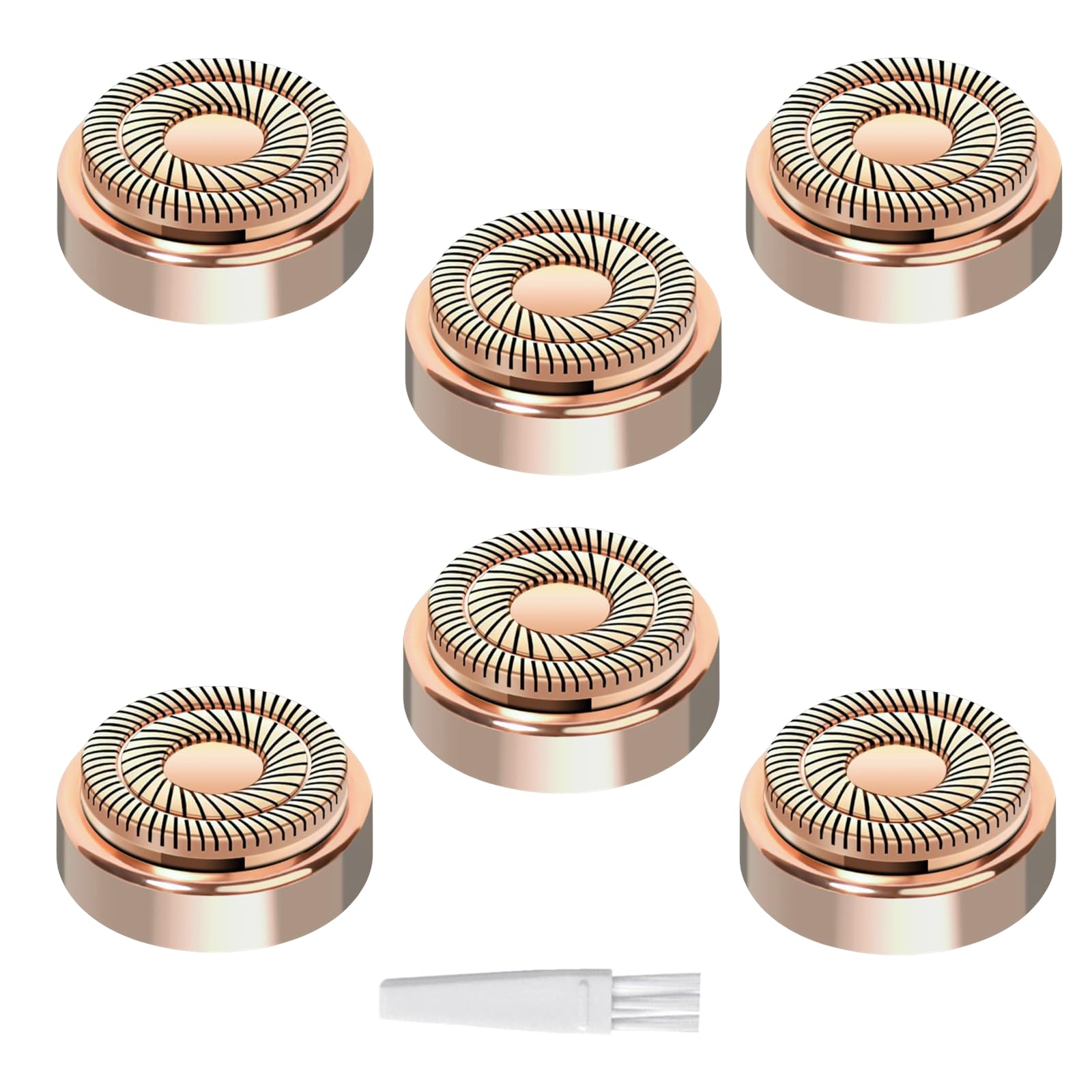 Generation 2 Replacement Heads For Flawless Facial Hair Remover Compatible With Flawless Replacement Heads,Fit For Flawless Repl