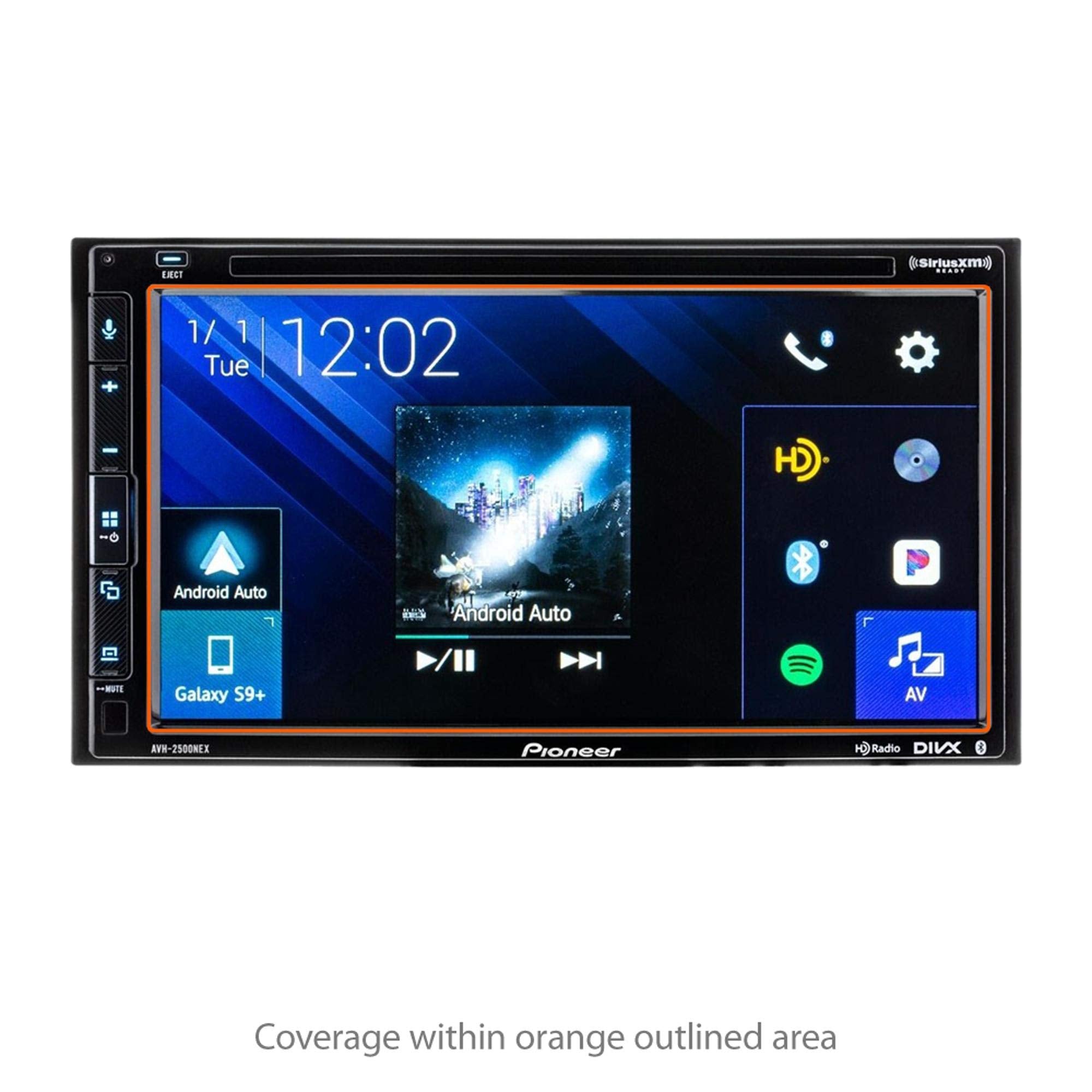 Boxwave Screen Protector For Pioneer Avh 2500Nex (Screen Protector Cleartouch Crystal (2 Pack), Hd Film Skin   Shields From Scra