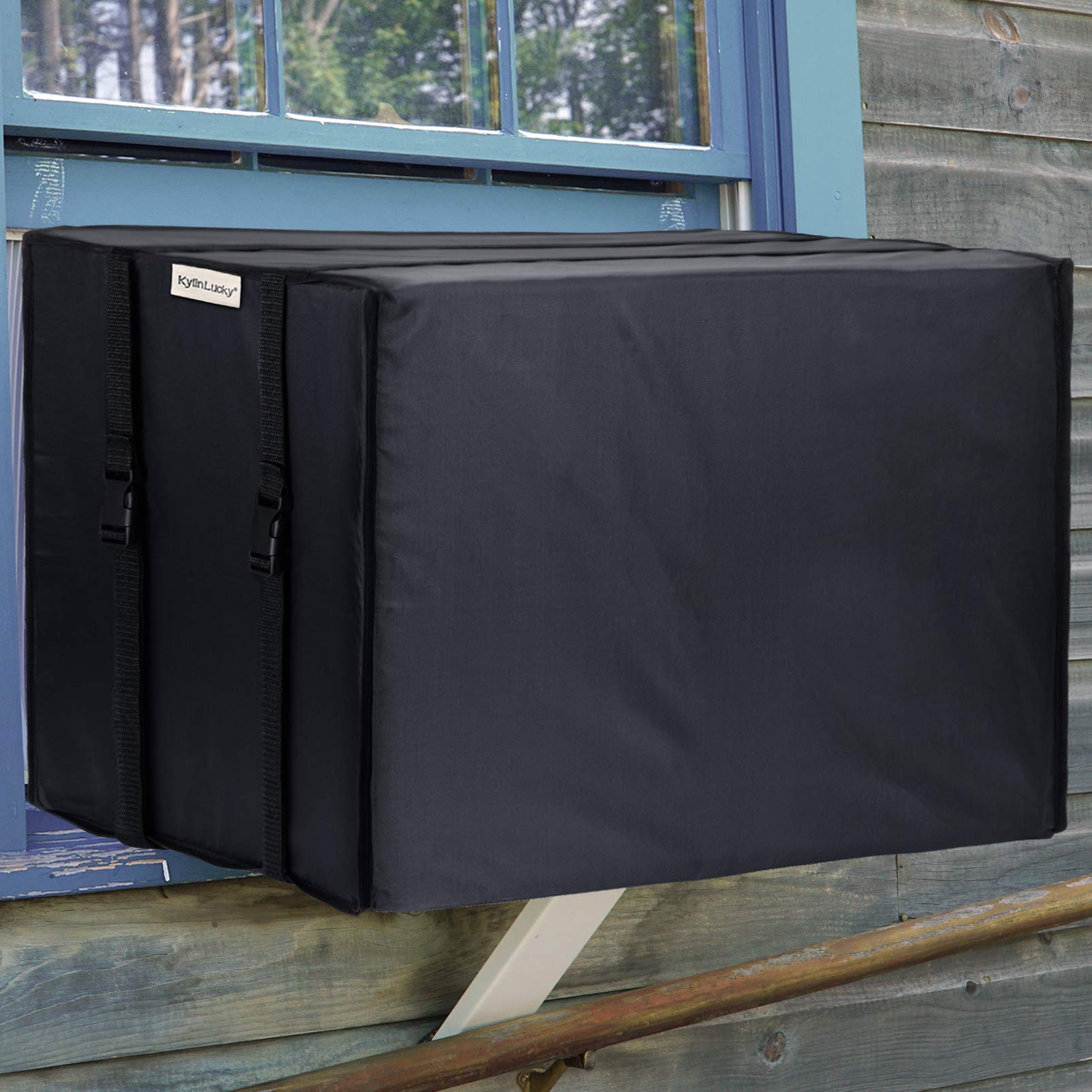 KylinLucky Window Air Conditioner Cover for Outside Units - Winter AC Unit Cover 17W x 12D x 13H inches