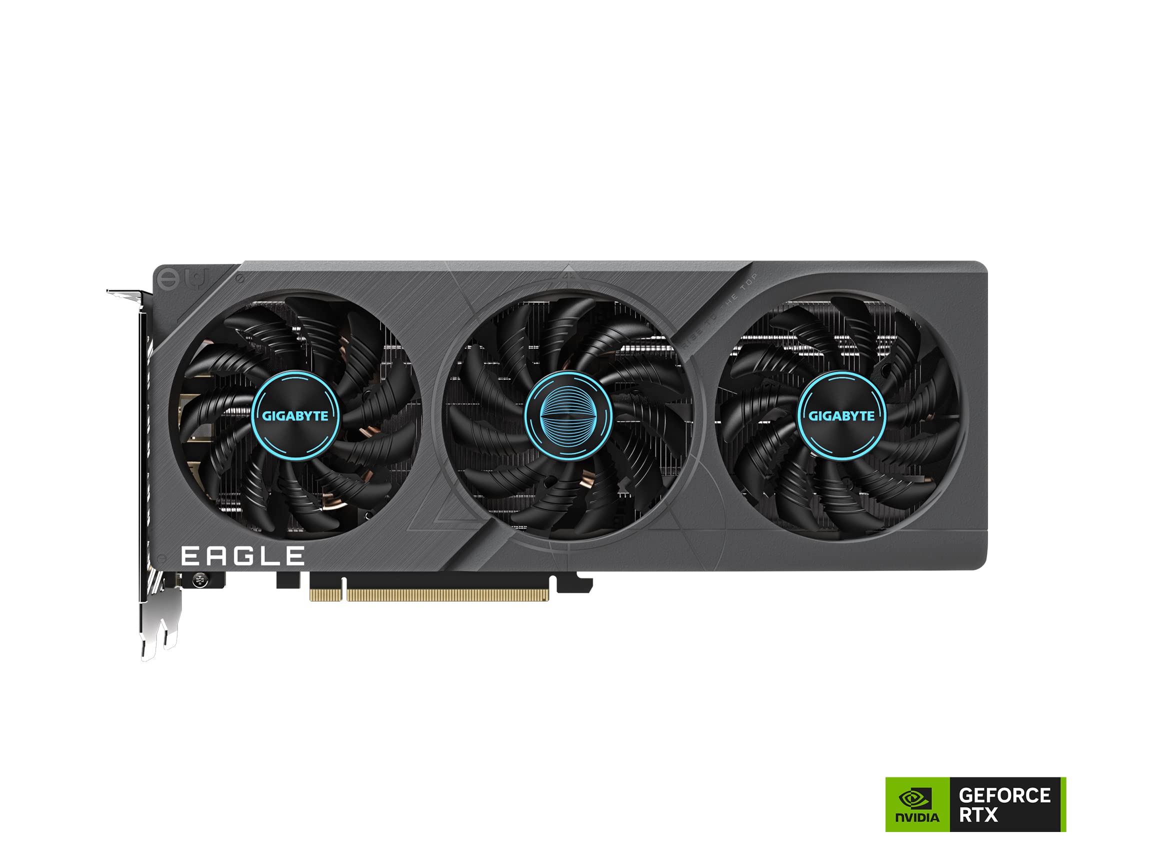 Gigabyte Geforce Rtx 4060 Ti Eagle Oc 8G Graphics Card, 3X Windforce Fans, 8Gb 128-Bit Gddr6, Gv-N406Teagle Oc-8Gd Video Card