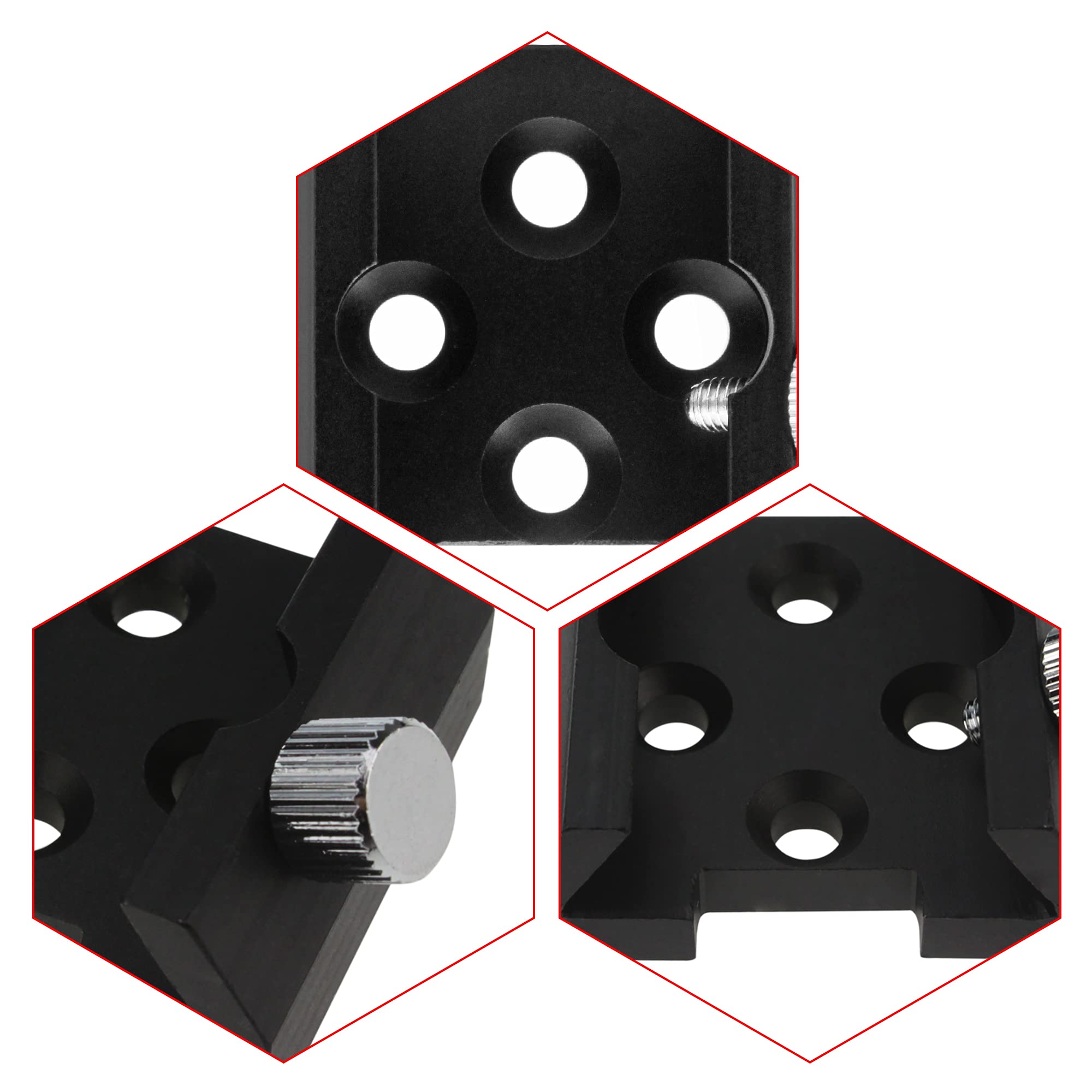 Astromania Dovetail Mounting Base With 4 Holes For M4 Screws