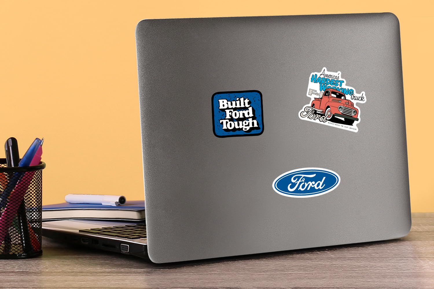 Ford Truck 50Ct Vinyl Large Deluxe Stickers Variety Pack   Laptop, Water Bottle, Scrapbooking, Tablet, Skateboard, Indoor/Outdoo