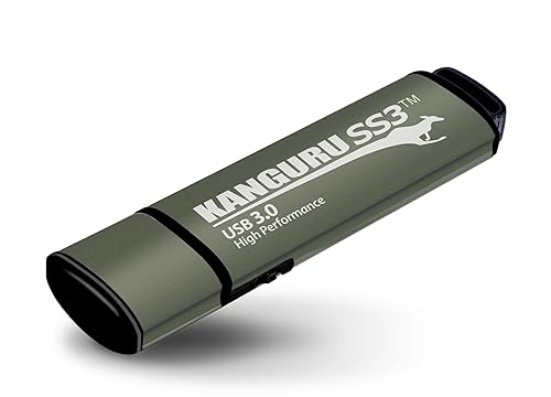 Kanguru Ss3 Usb 3.0 Flash Drive With Physical Write Protection Switch (Kf3Wp 64G)