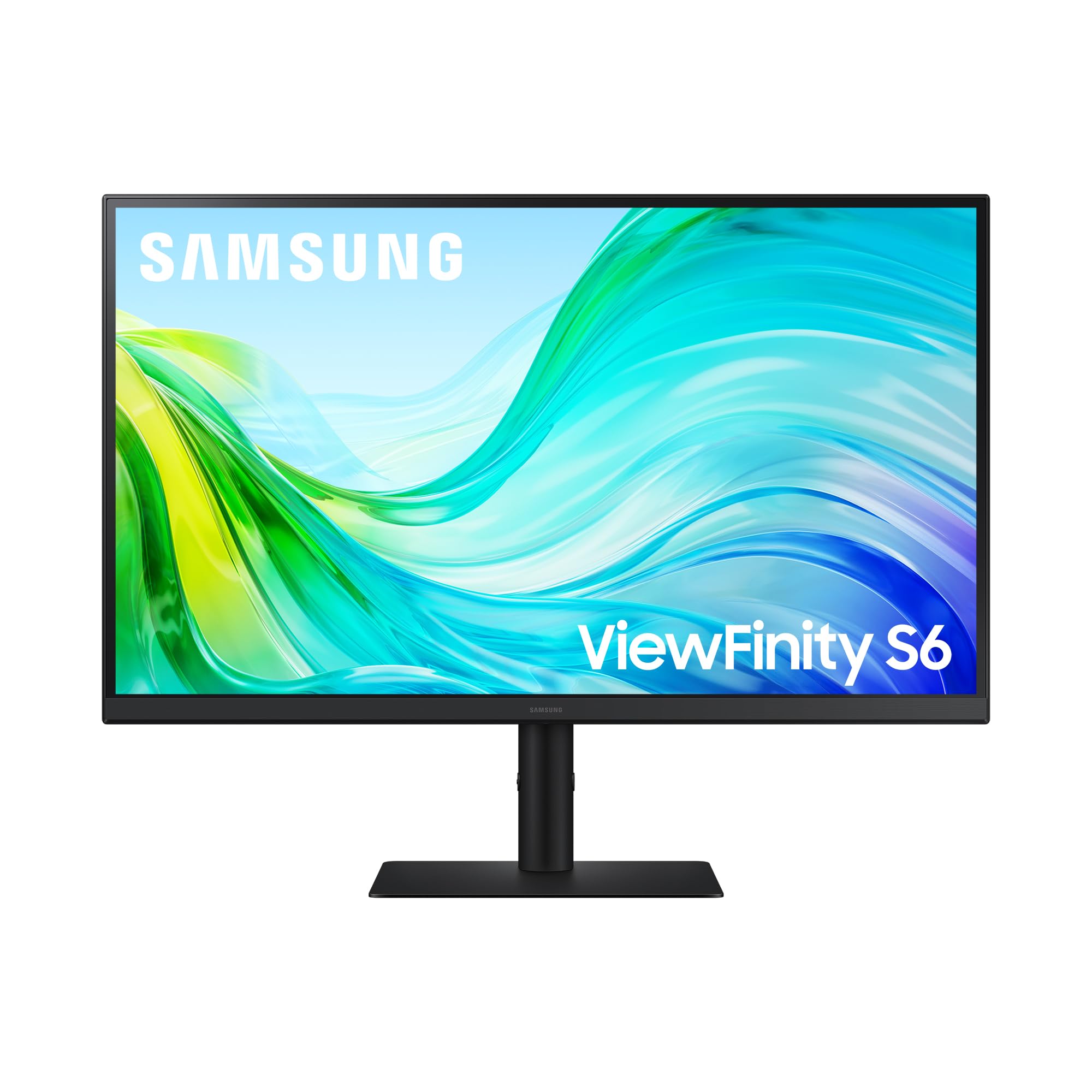 Samsung 27 Inch ViewFinity S6 (S61F) QHD Monitor - QHD (2560x1440), 100Hz Refresh Rate, TV Certified, Game Mode, 2X HDMI/DP, Hei