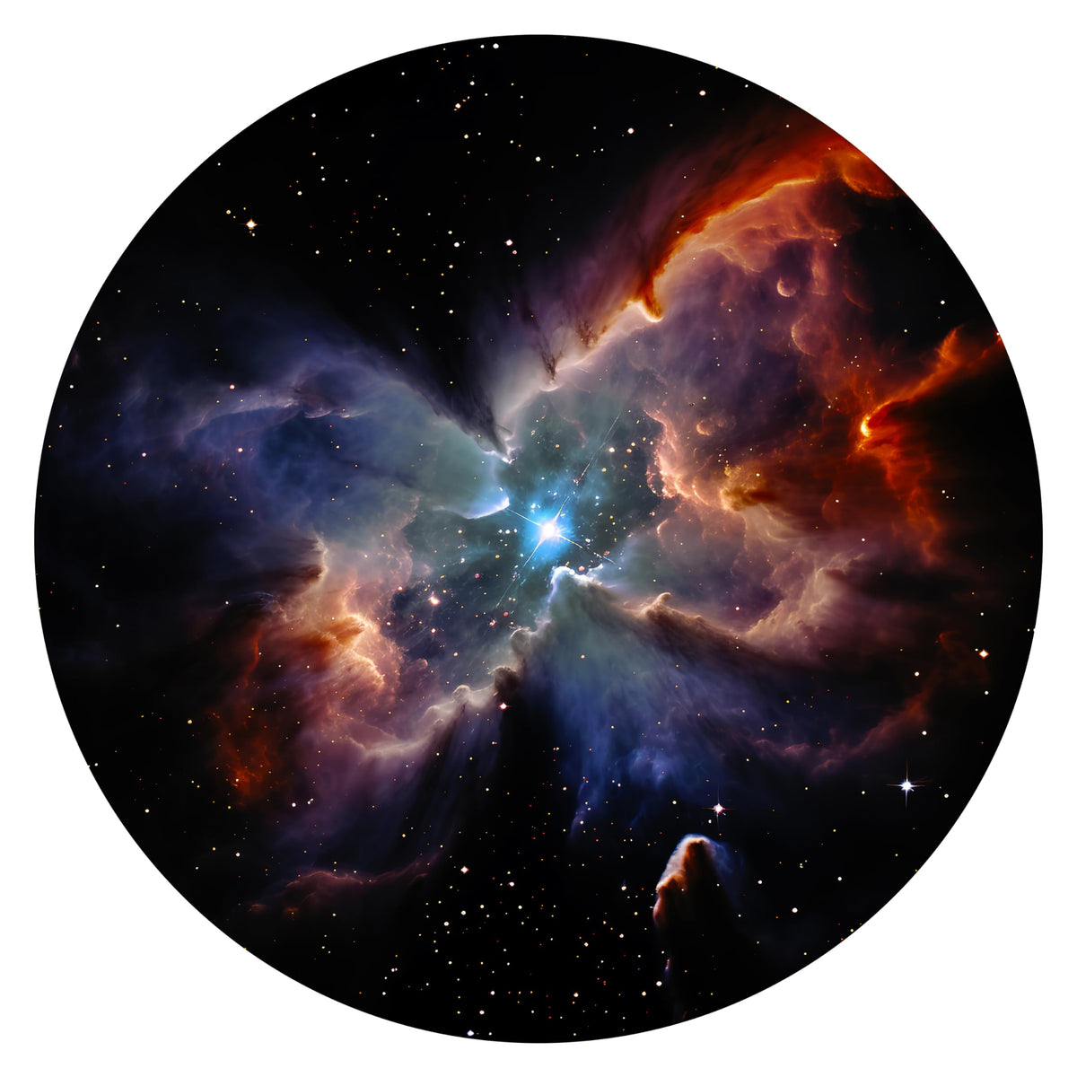 Orzorz Slide Discs Galaxy Night Light Plus Home Planetarium Projector (Work Star Projector Plus) (Snow Angel Nebula)