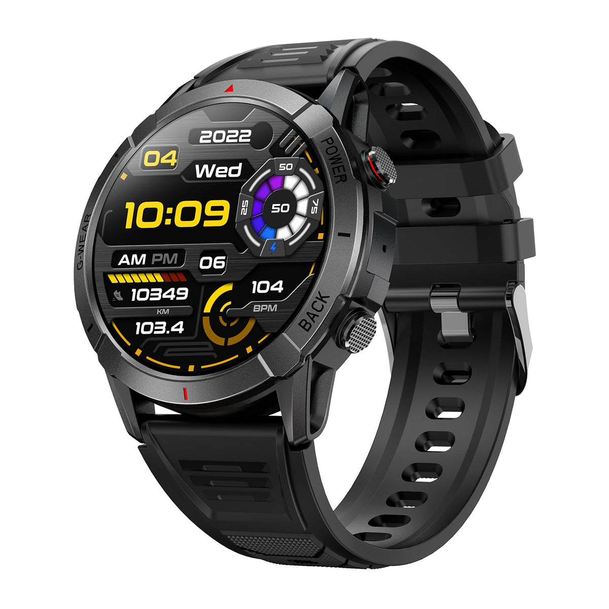 Best Sport Smartwatch For Men With Amoled 1.43'' Screen, Smart Watch With Fitness Tracker, Make /Answer Call, Blood Pressure Mon