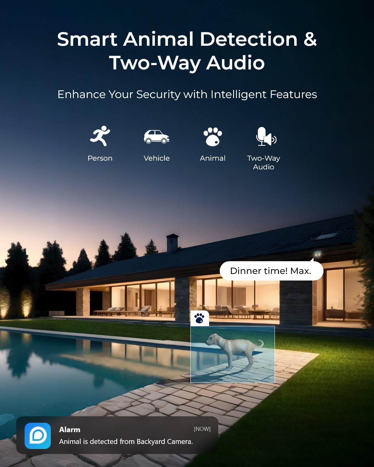 Reolink Rlc 1240A First 12Mp Vandalproof Poe Security Camera,145� Wide Viewing Angle, Featuring Color Night Vision, Two Way Talk, Smart Person/Vehicle/Animal Detection, Ip67 Weatherproof